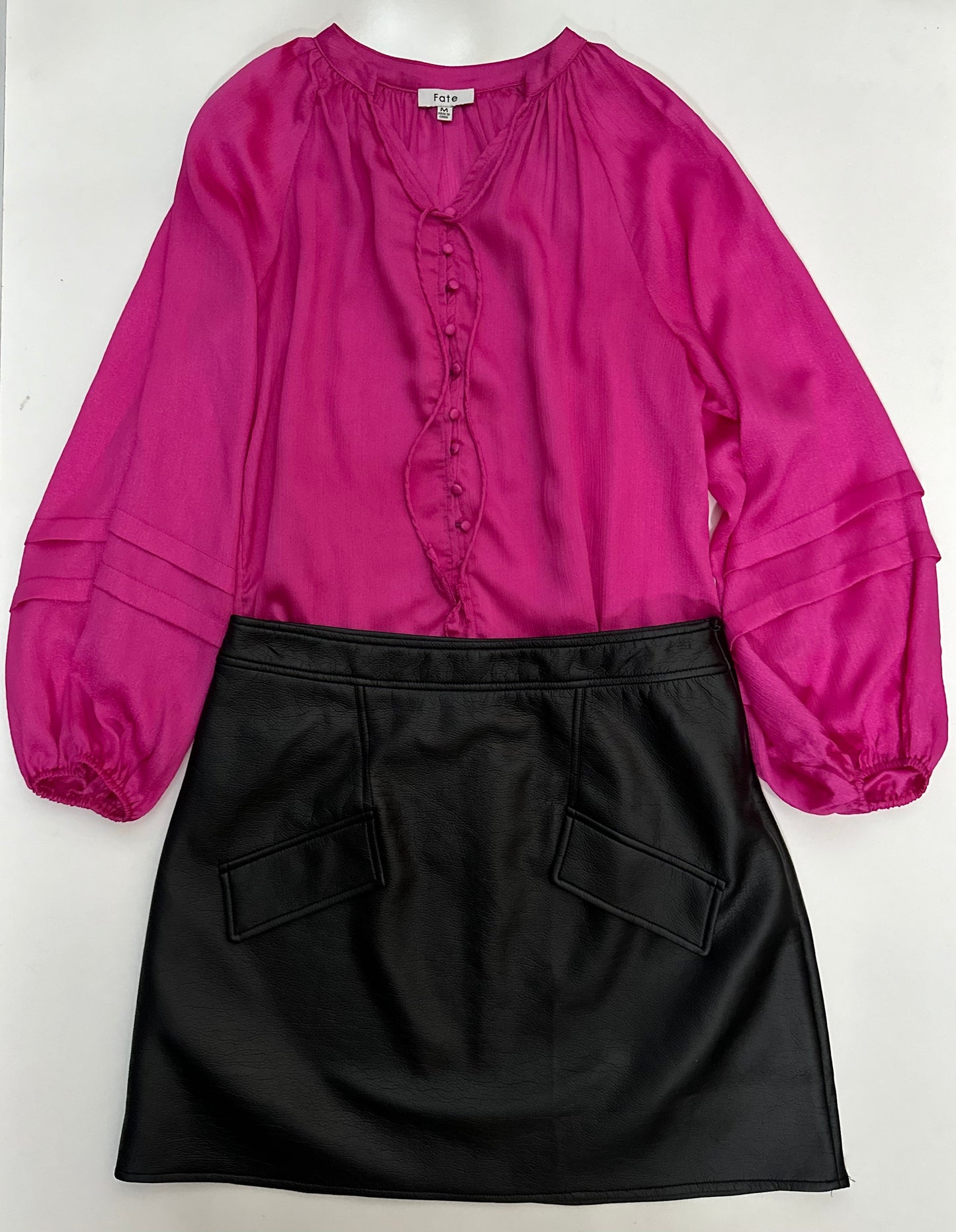 The Fuchsia Whisper Blouse