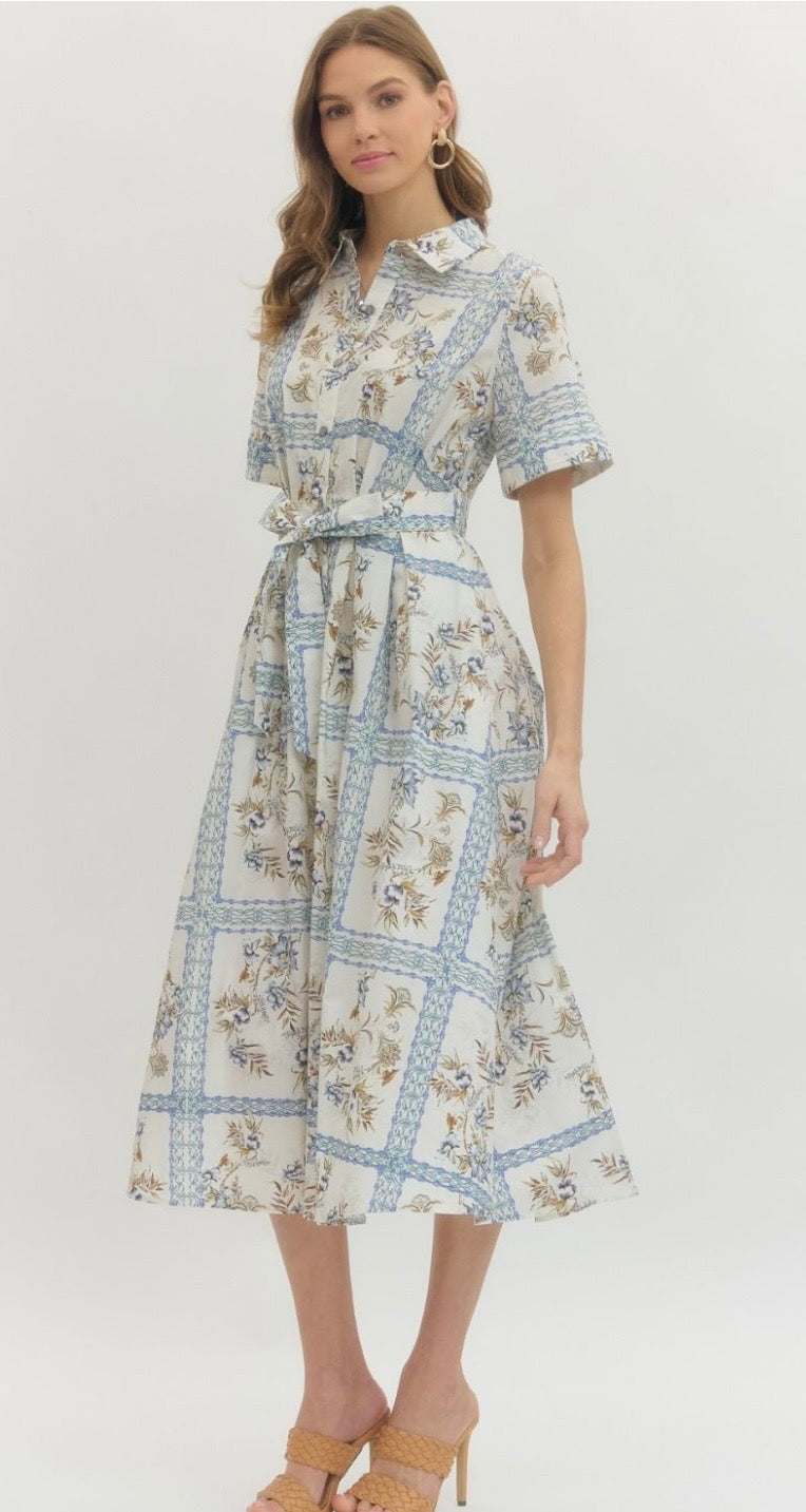 Sunday in Savannah Midi Dress