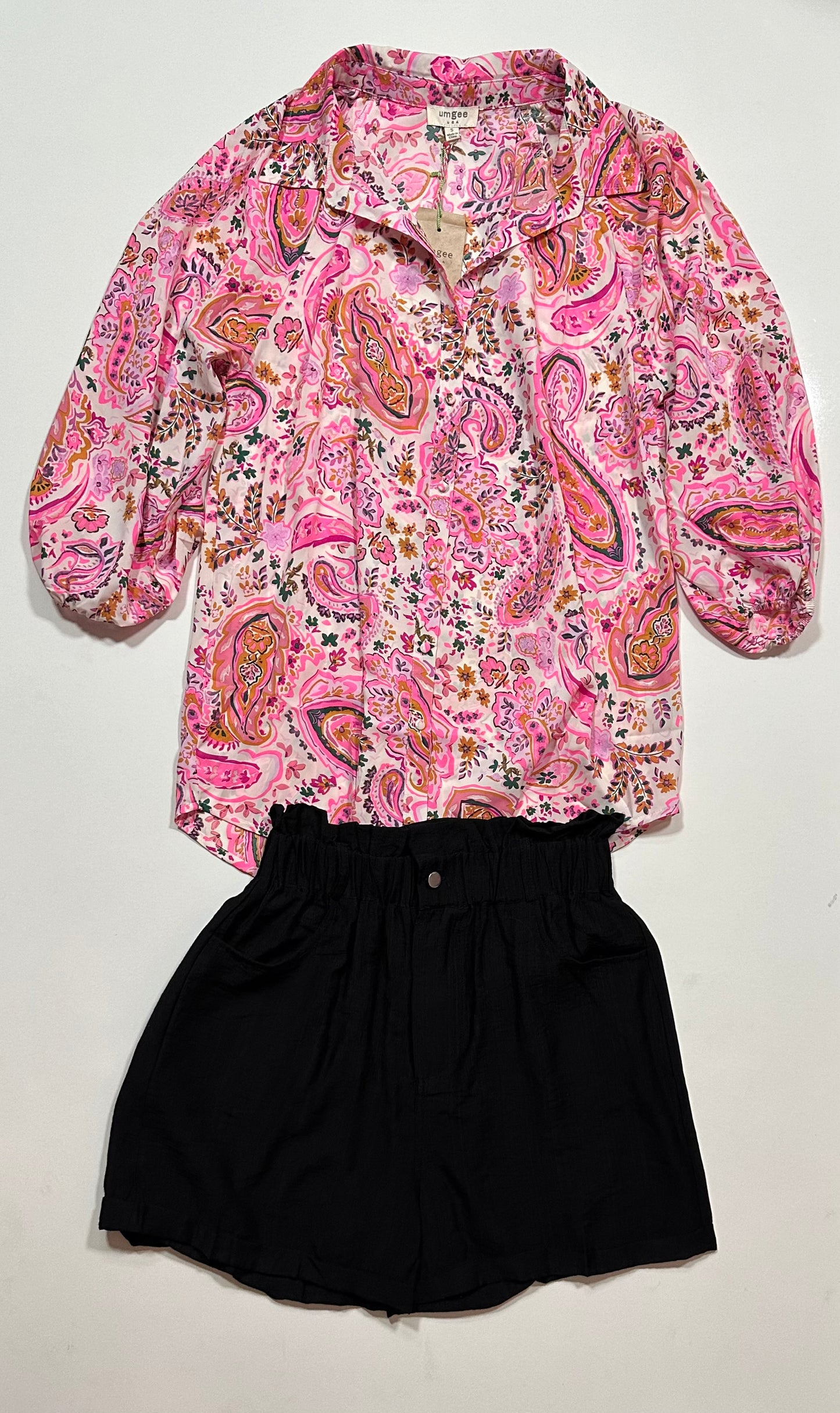 The Blush Whirl Blouse