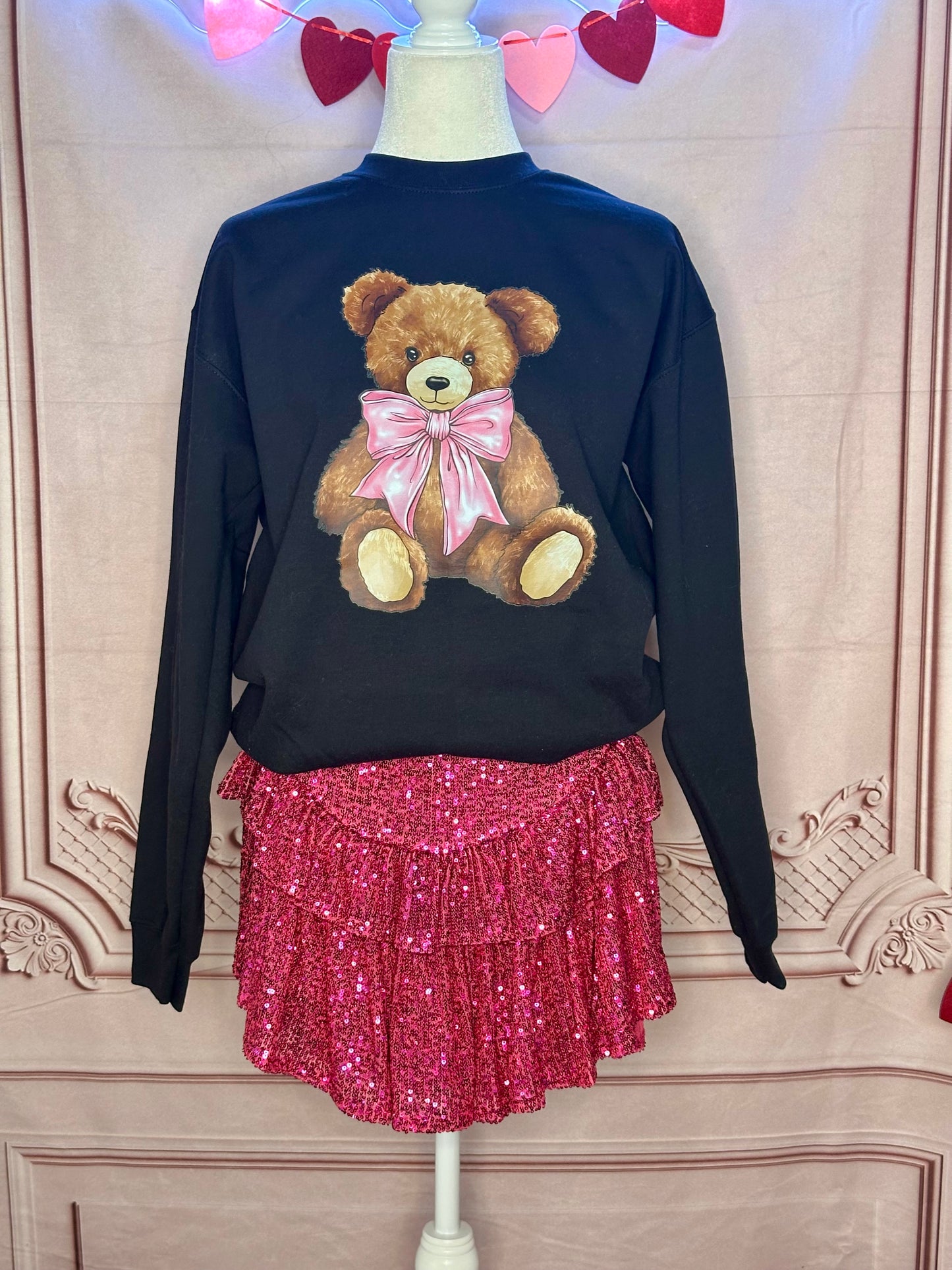 Beary Cozy Bow-tique Sweatshirt
