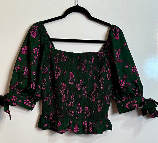 Flora Fling Peplum Top