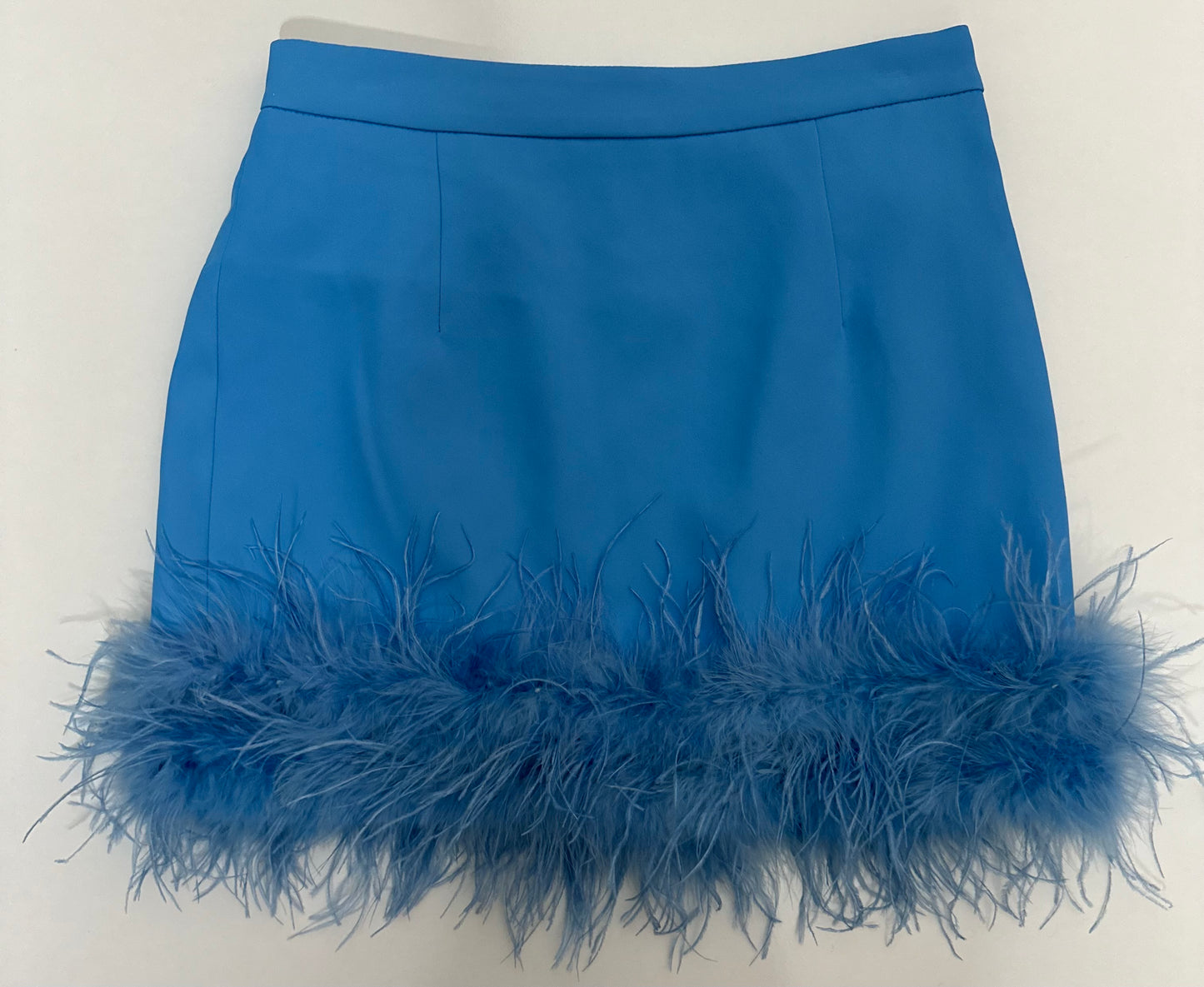 Feather Flirt Mini Skirt