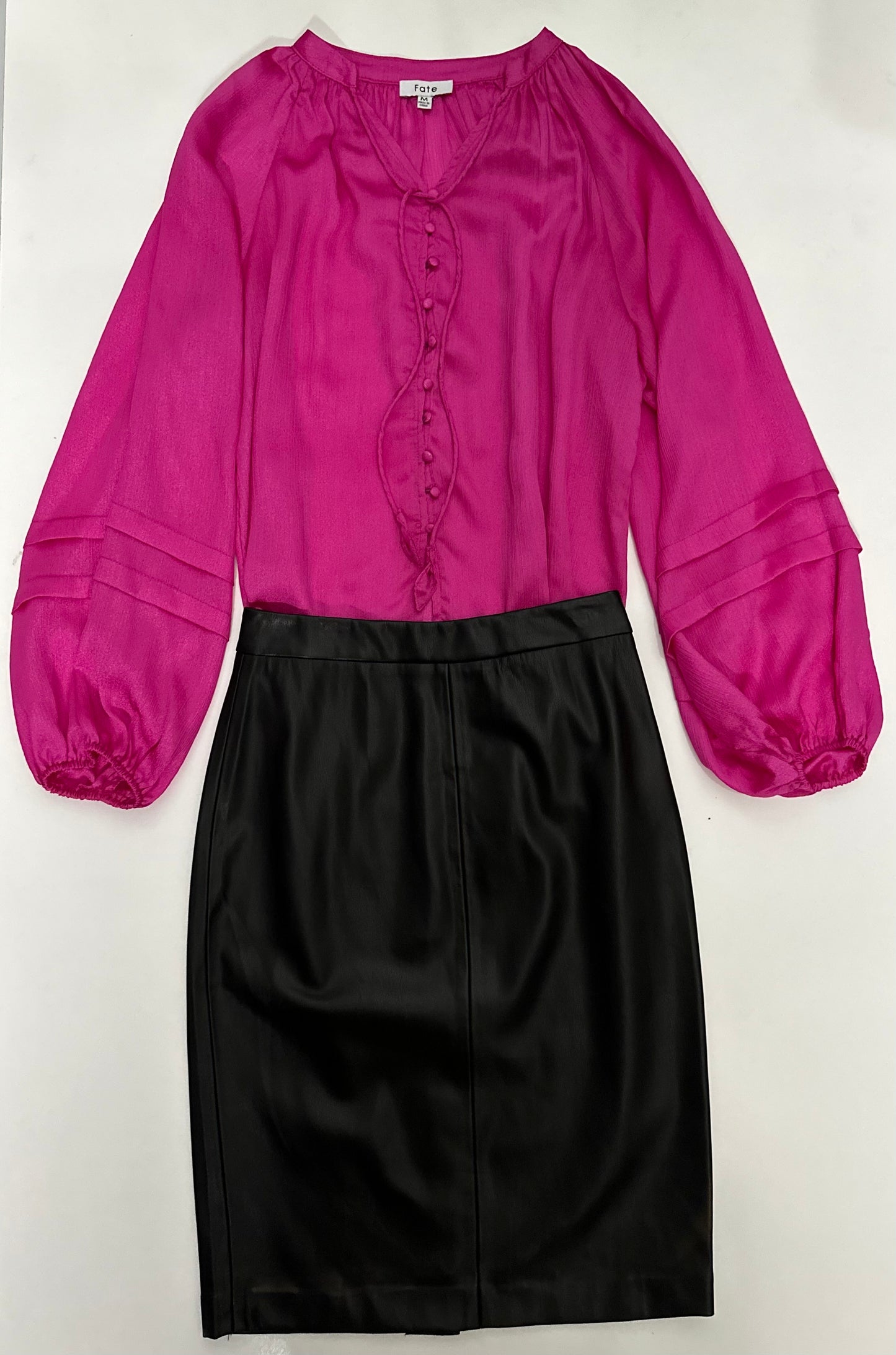 The Fuchsia Whisper Blouse