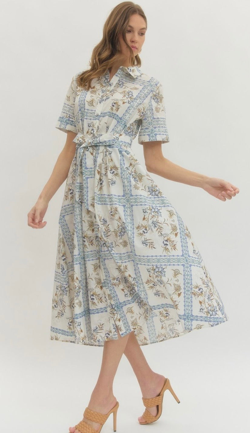 Sunday in Savannah Midi Dress
