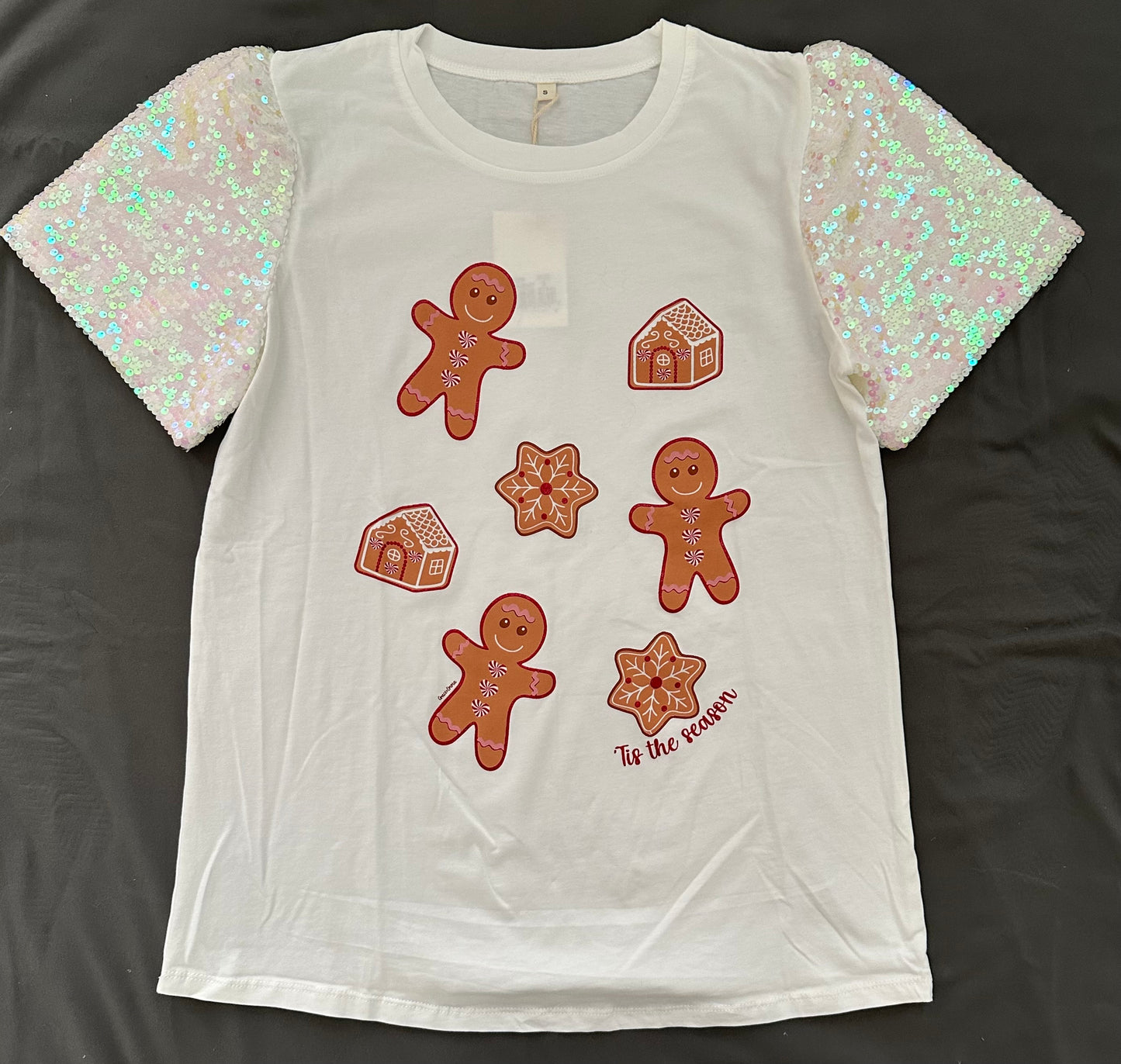 Gingerbread Glam Blouse