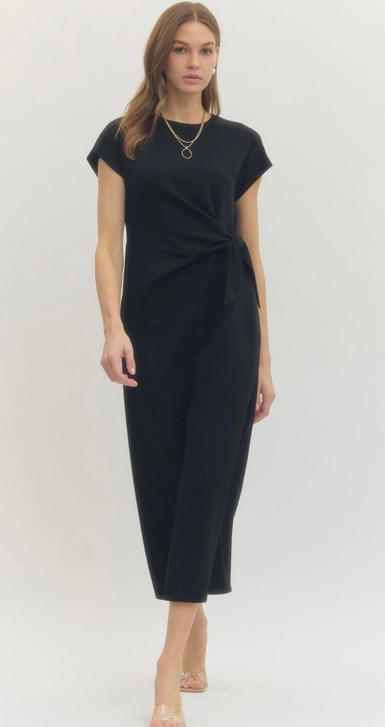 Tie it Together Midi Dress