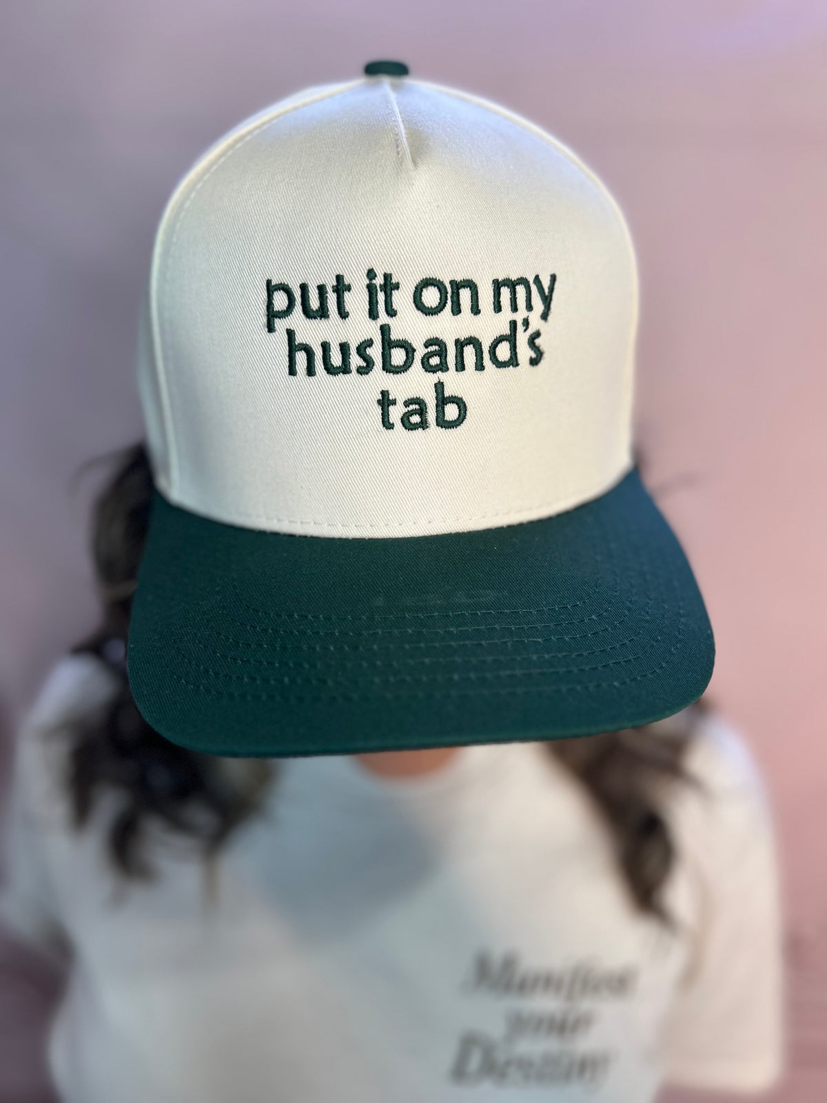 Charge It to Him Classic Snap-Back Hat