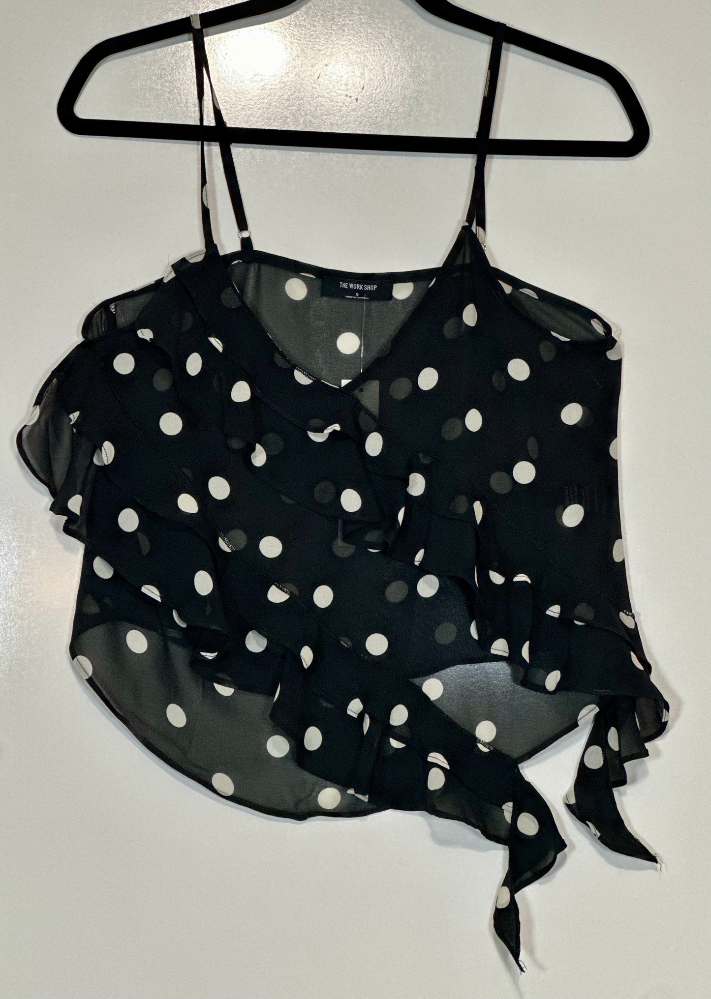 Spottie Dottie Wrap Tank Top