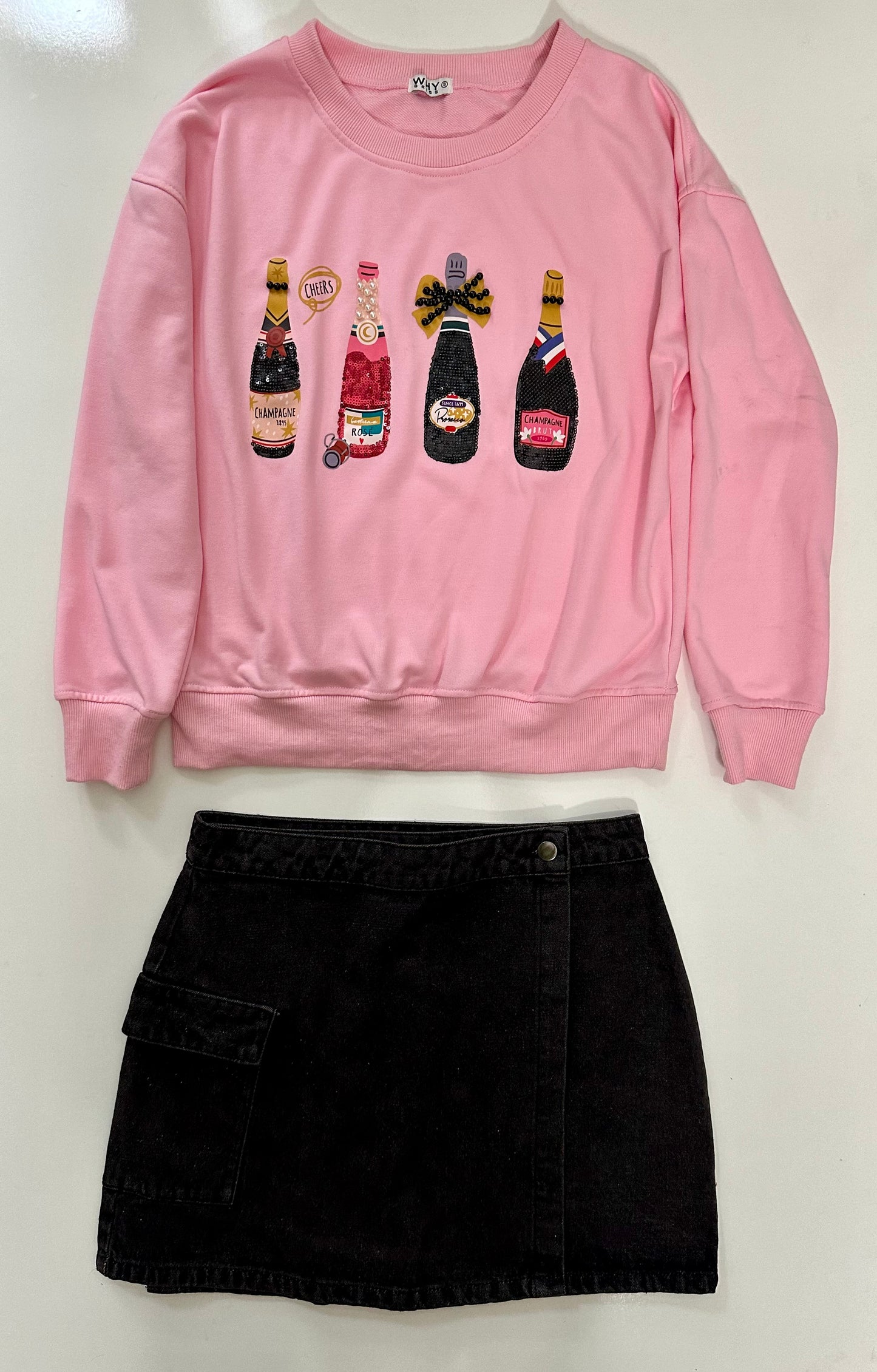 Sip and Sparkle Sweatshirt