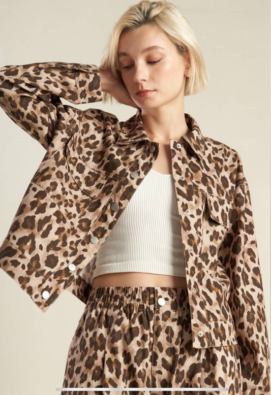 Wildly Fierce Cropped Jacket