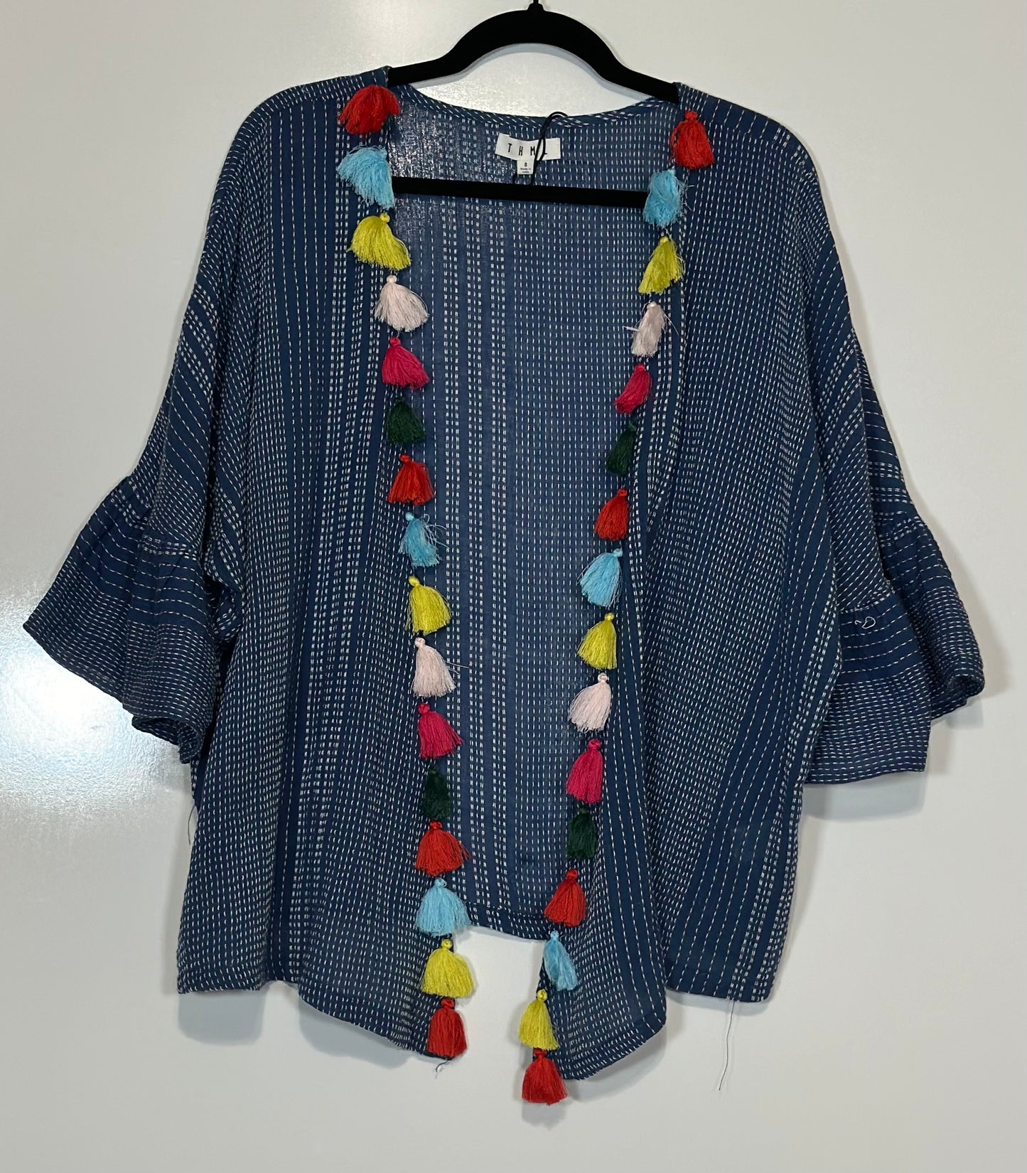 Tassel Trim Kimono