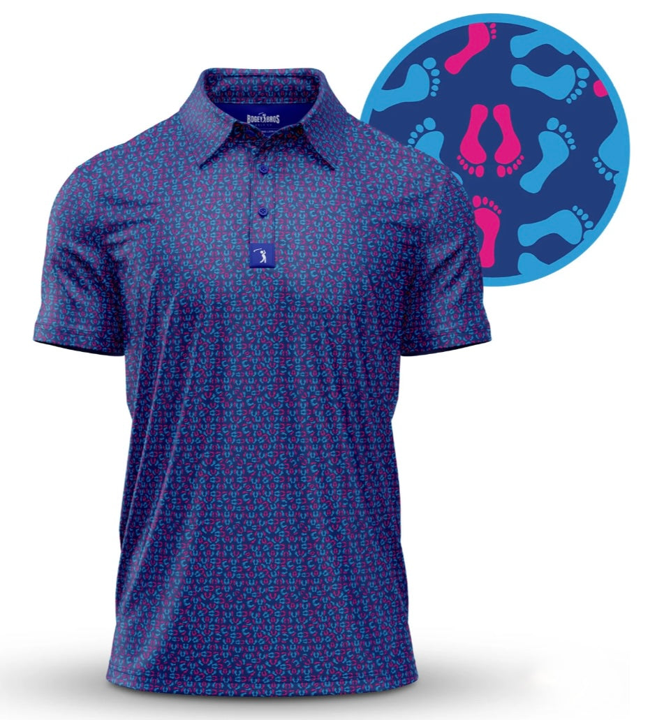 Men's Footsie Roll Golf Polo