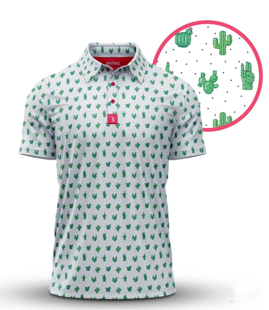 Men's Prickly Pear Golf Polo