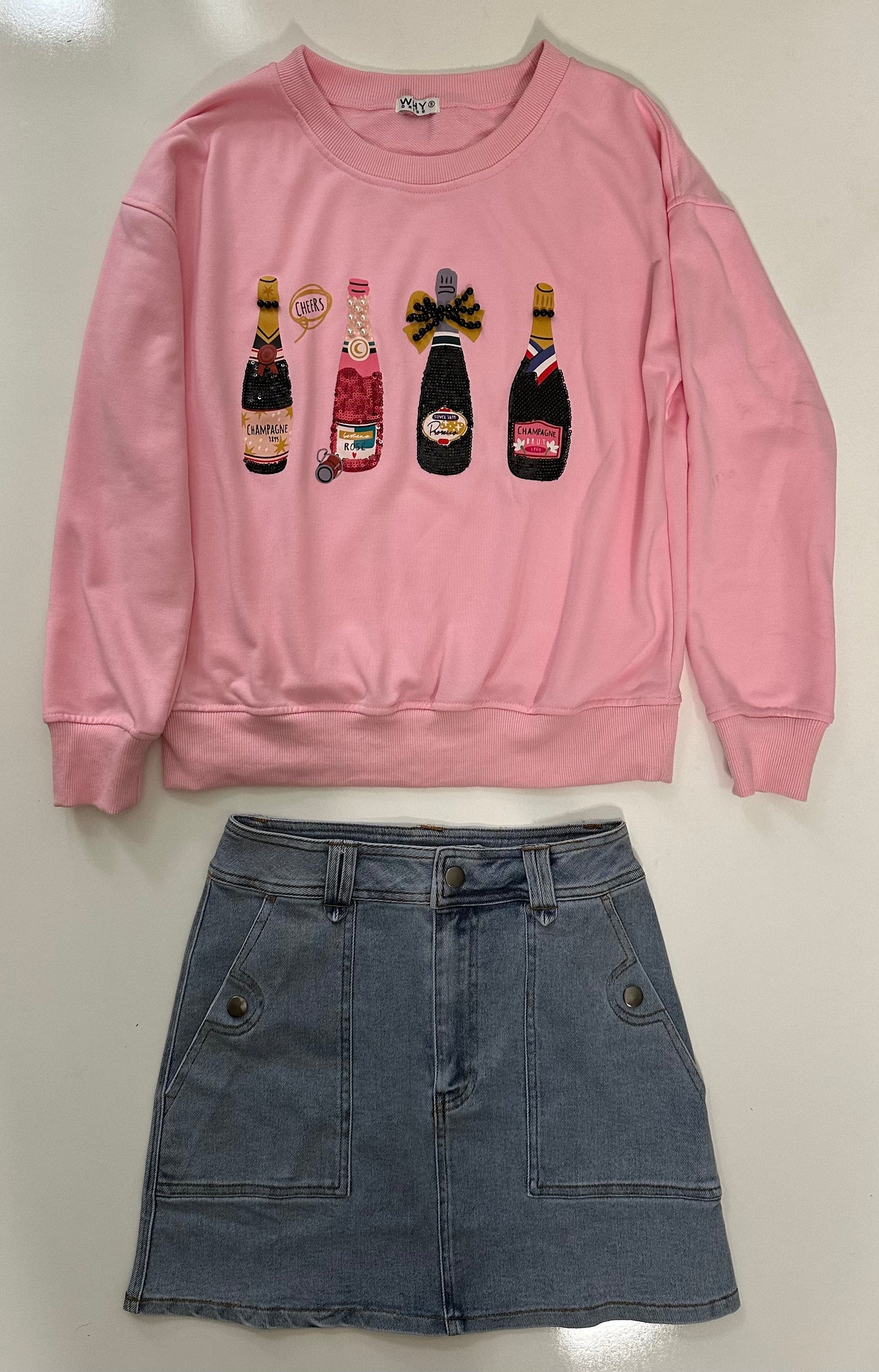 Sip and Sparkle Sweatshirt