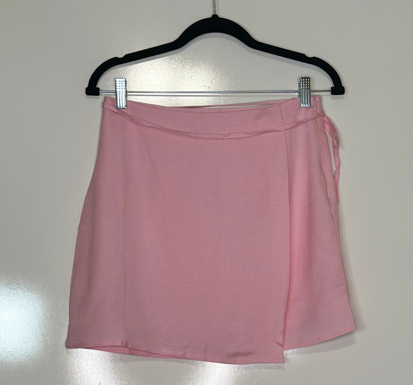 Its A Wrap- Wrap Linen Mini Skirt