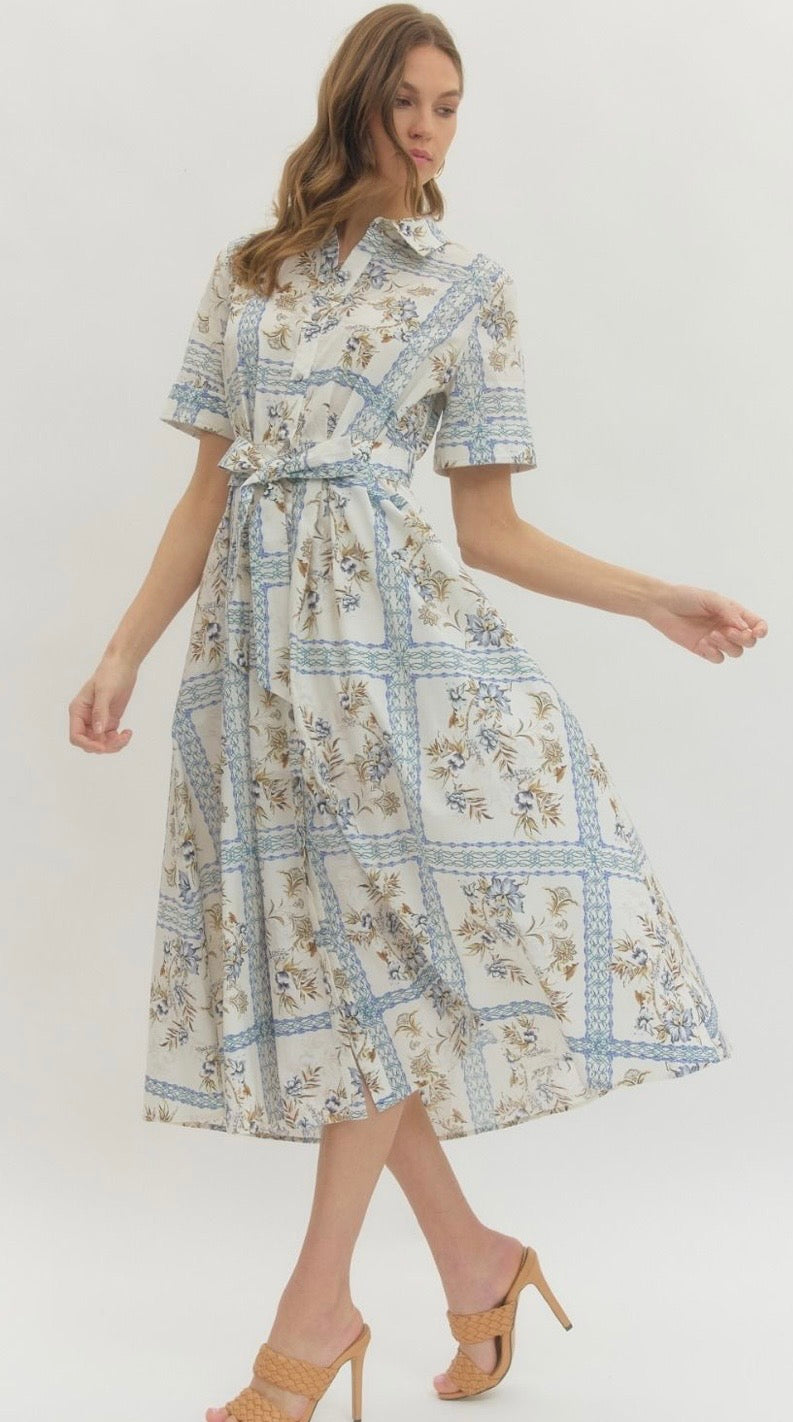 Sunday in Savannah Midi Dress