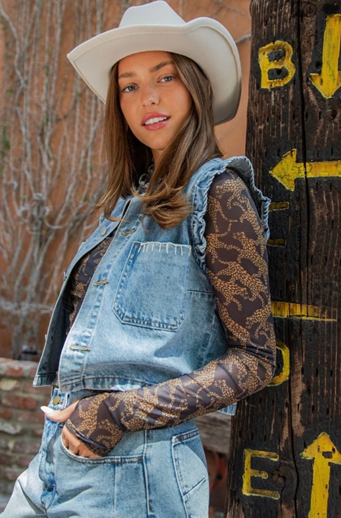 Frill Seeker Vest