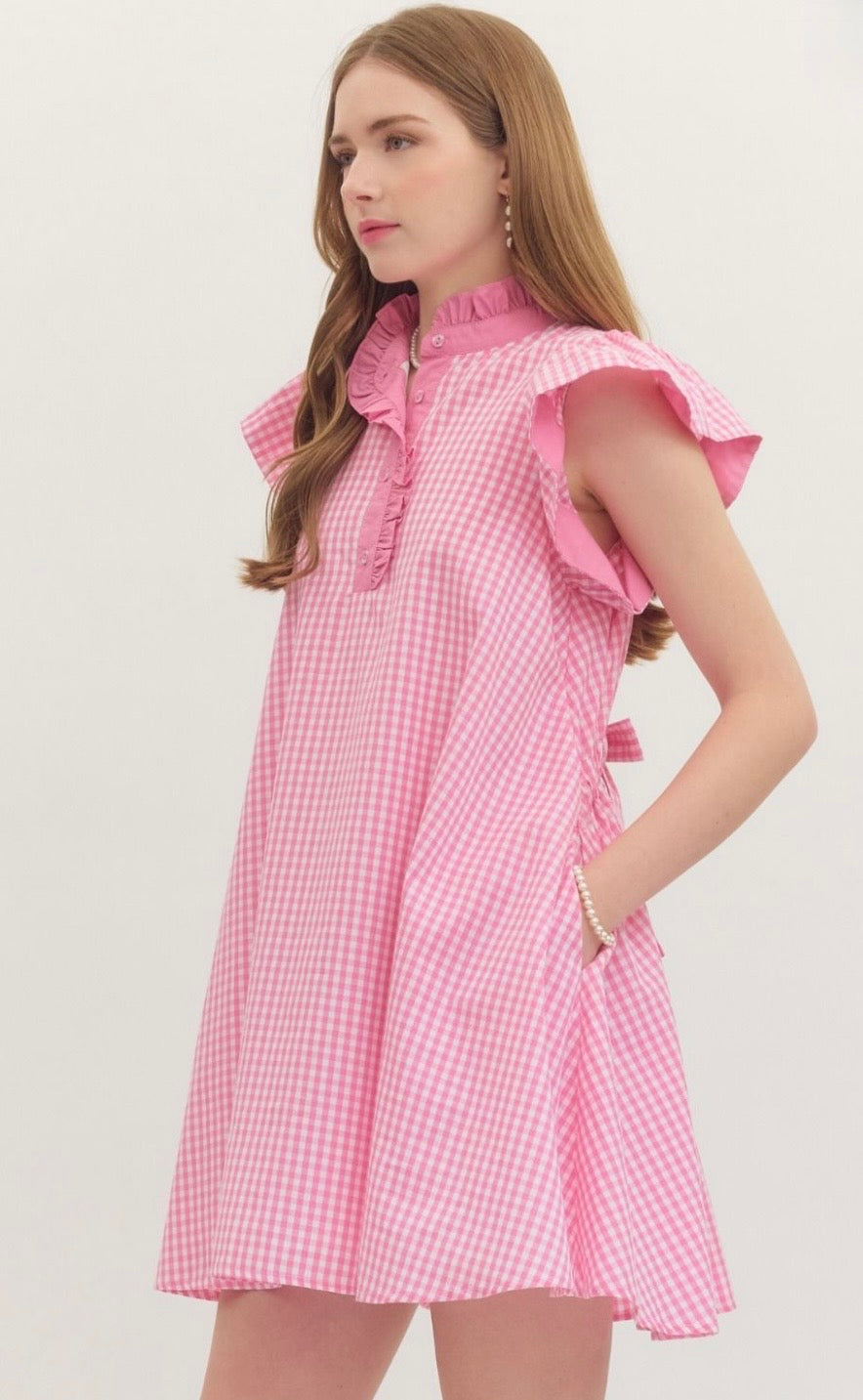 Pink Porch Swing Mini Dress