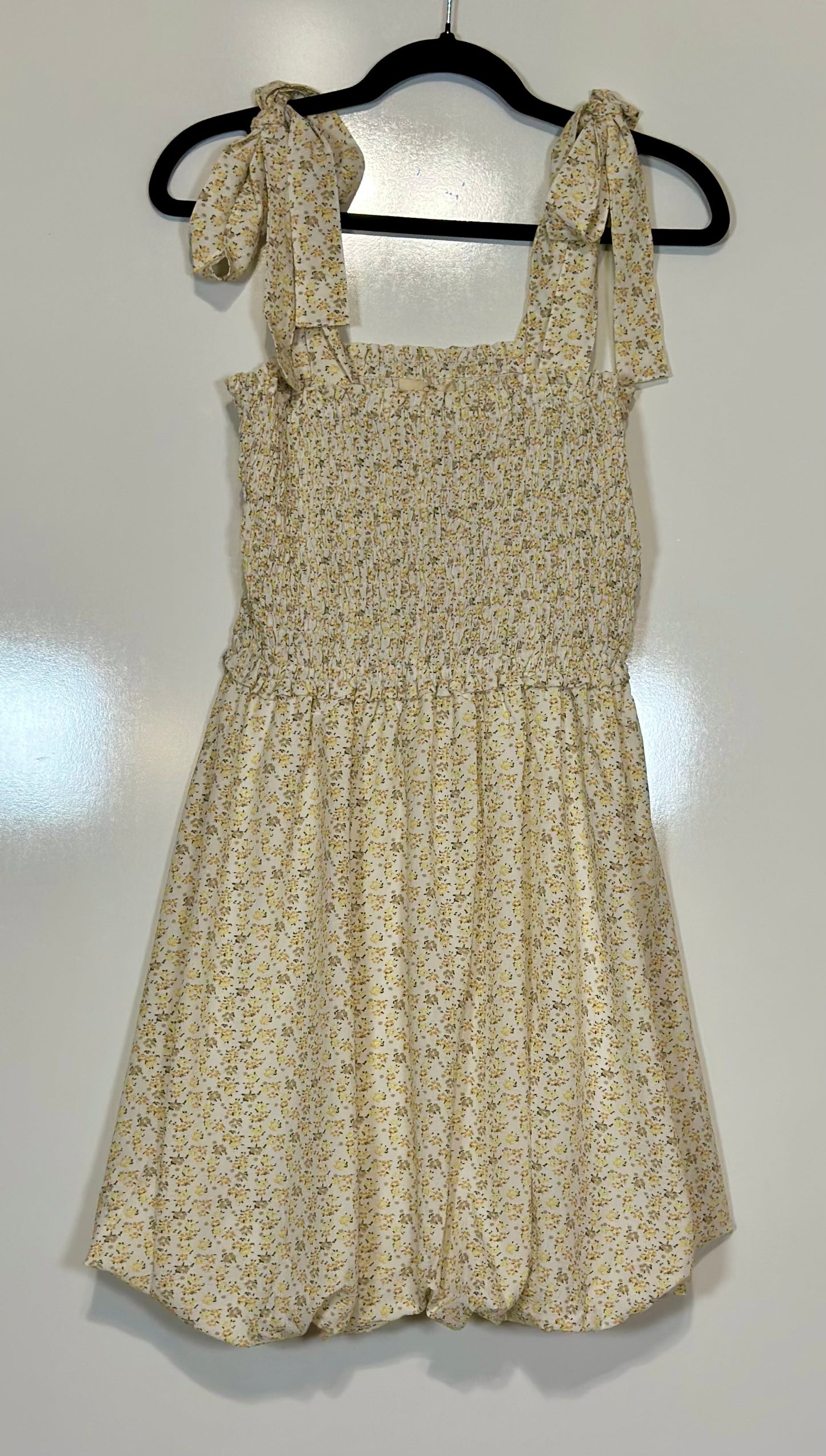 Lemon Custard Bubble Dress