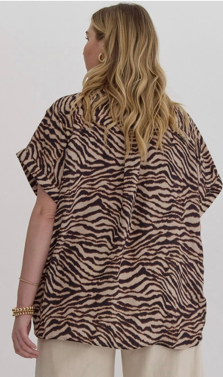 Savanna Swirl Top