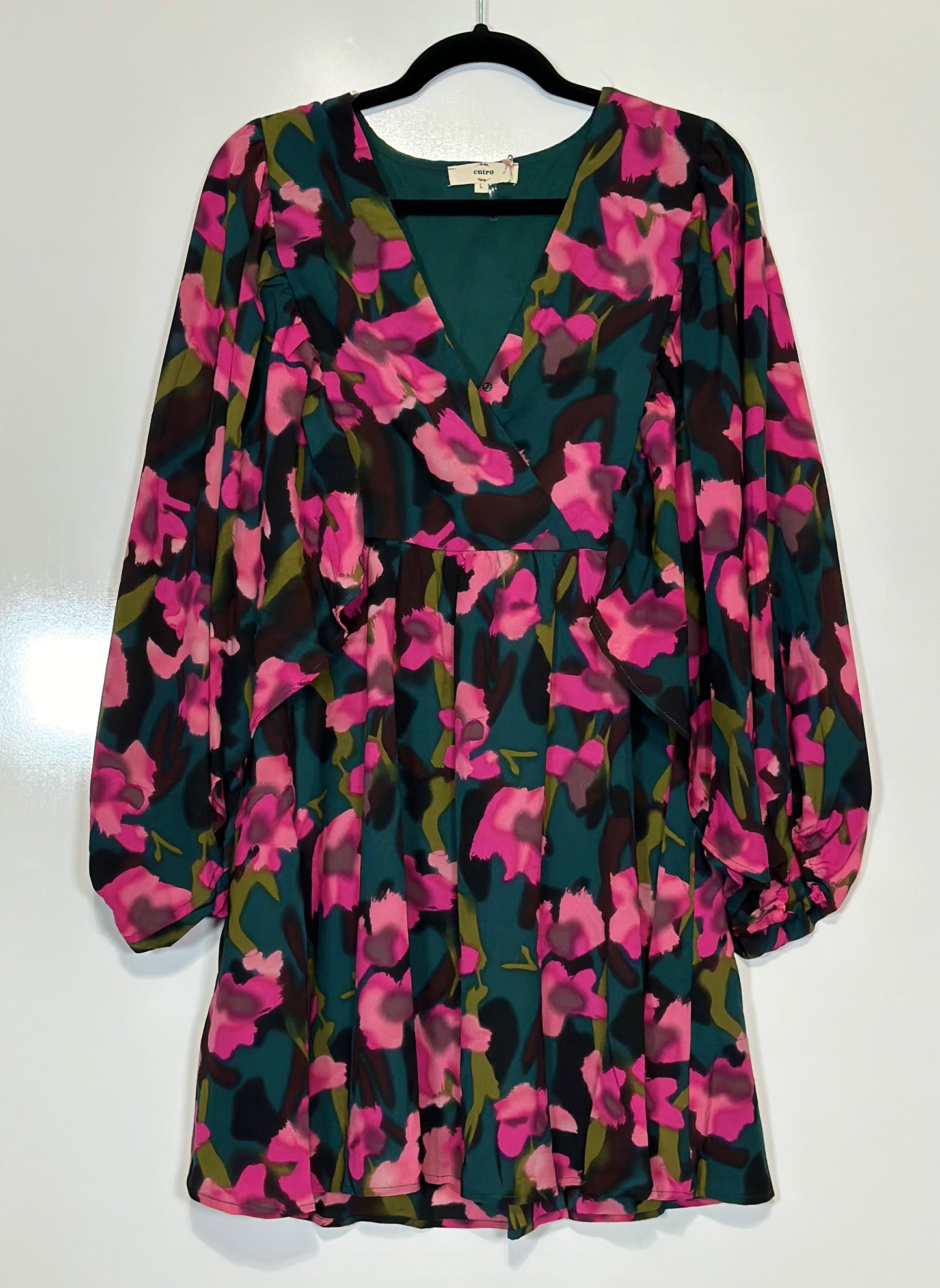 Lily Pad Long Sleeve Dress