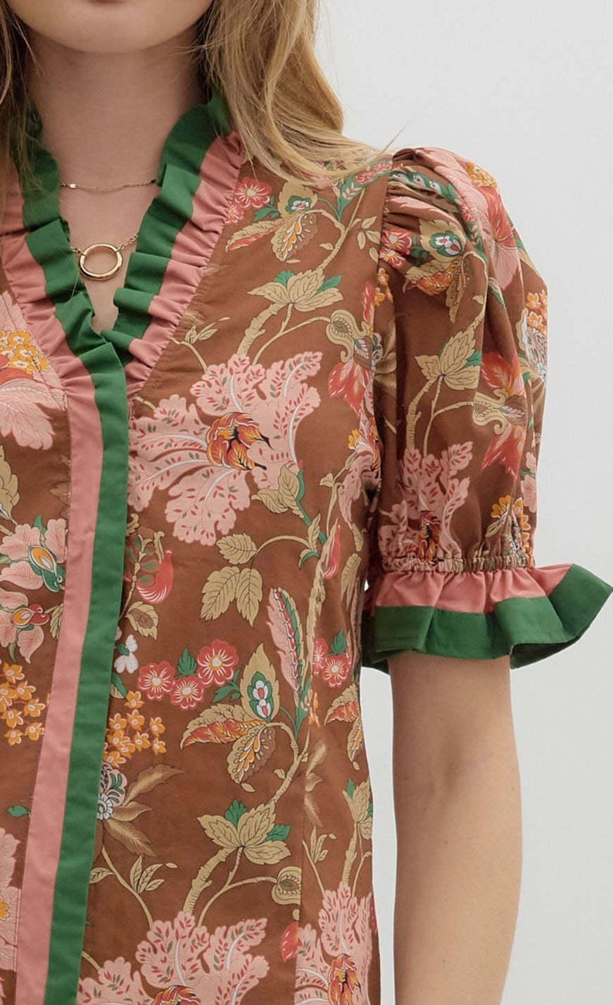 Color Kissed Blossom Top