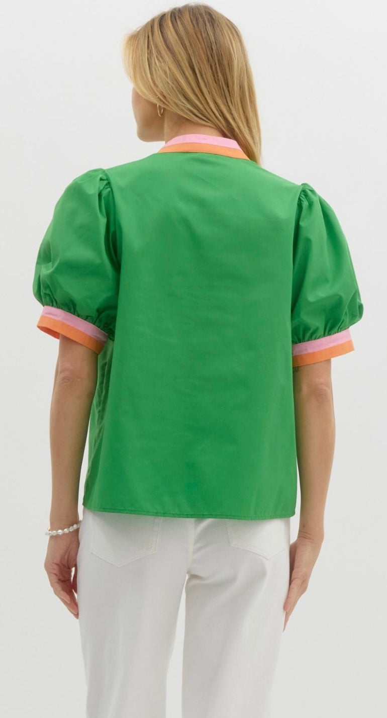 Emerald Pop Top
