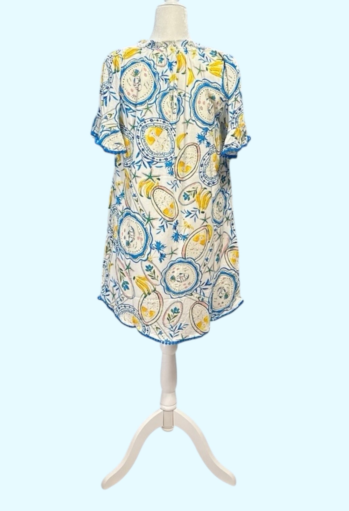 Twirl & Tassel Mini Dress