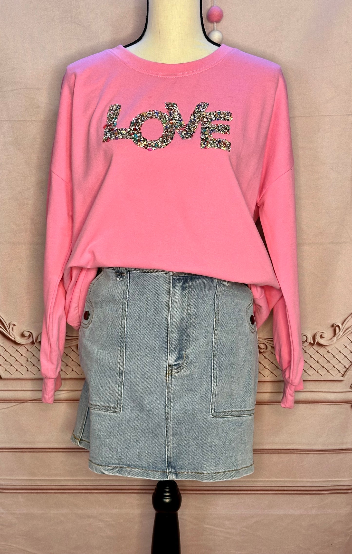 Sparkle and Love Affair Sweatershirt