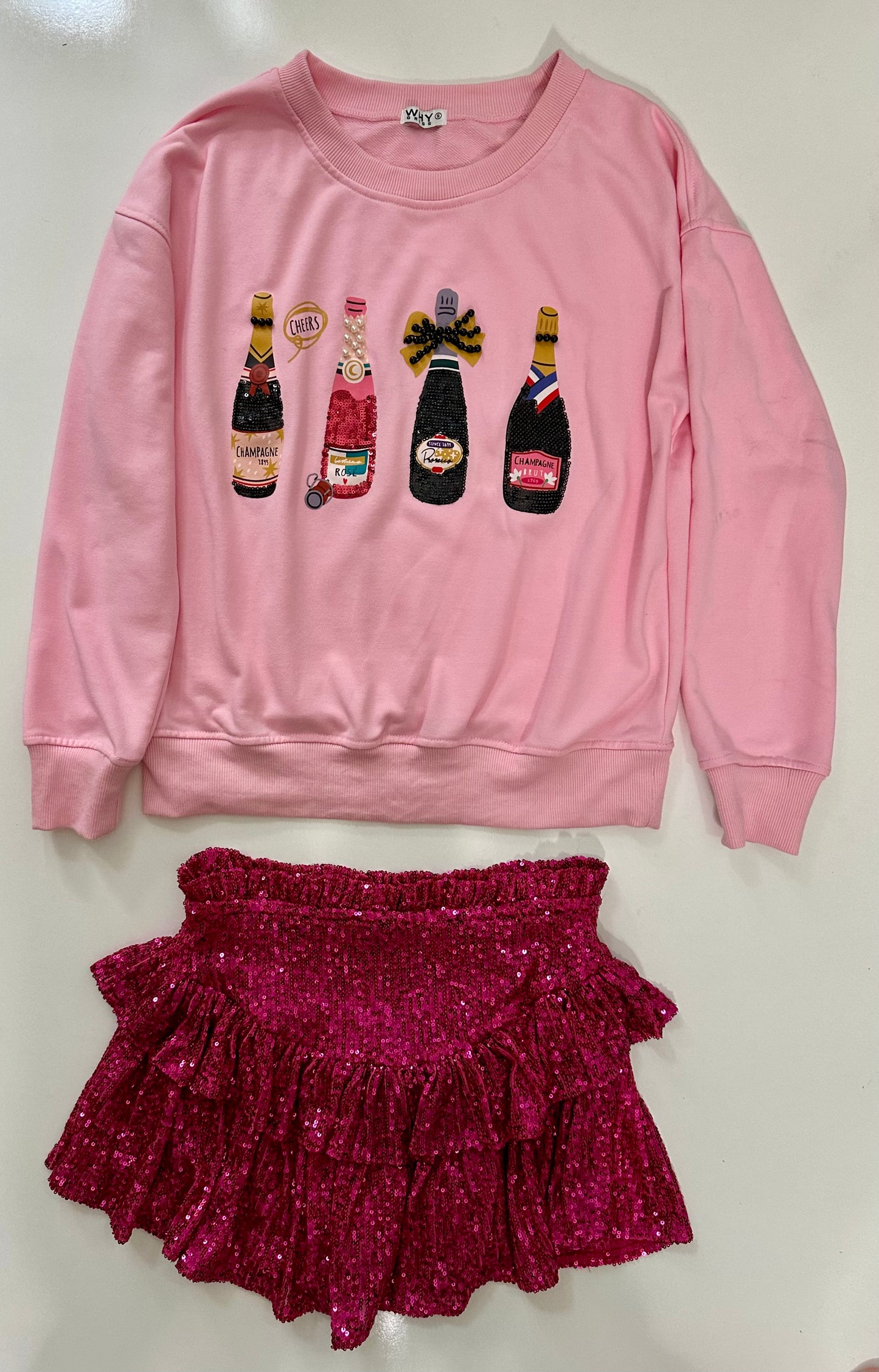 Sip and Sparkle Sweatshirt