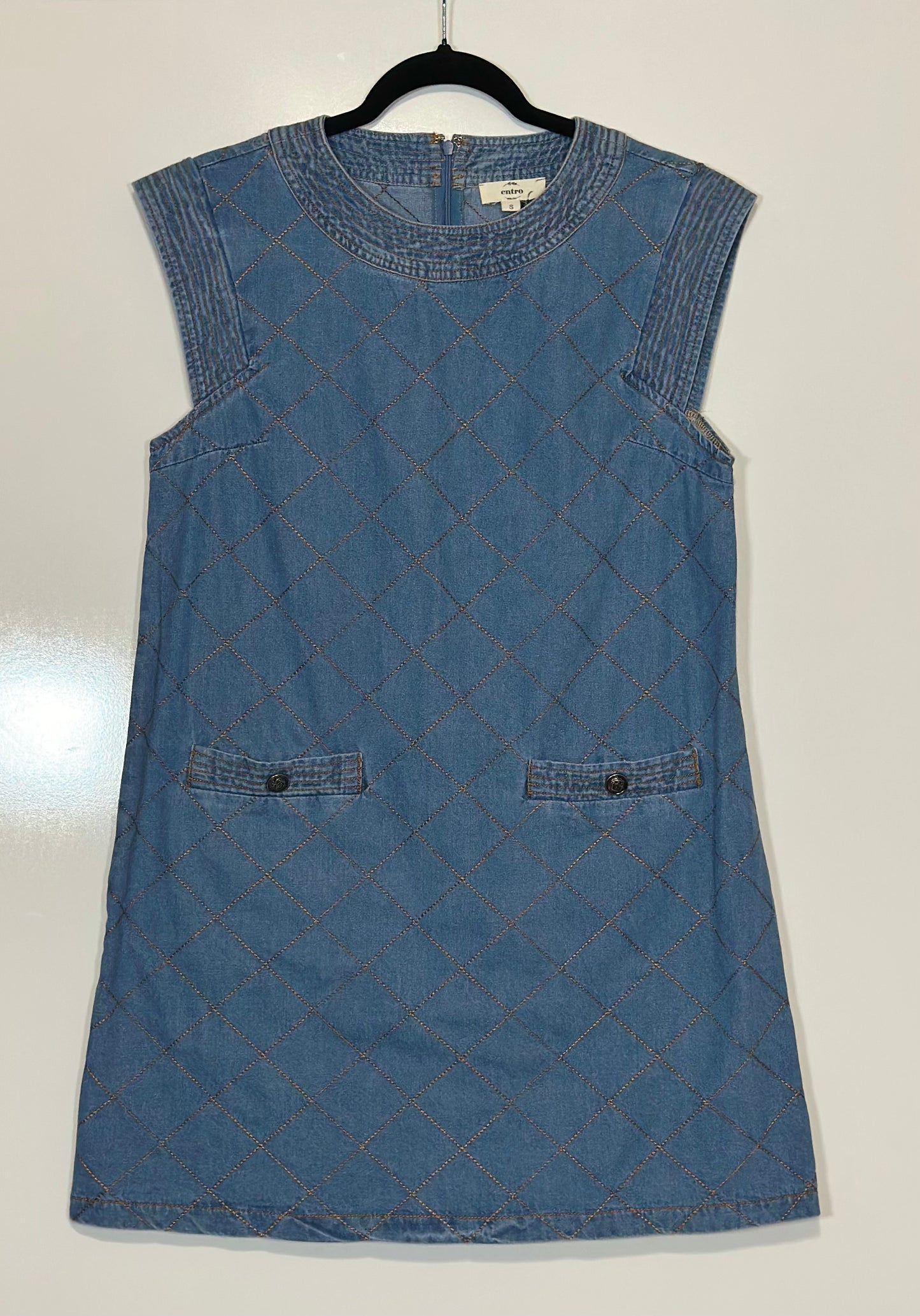 Denim It Is - Sleeveless Mini Dress