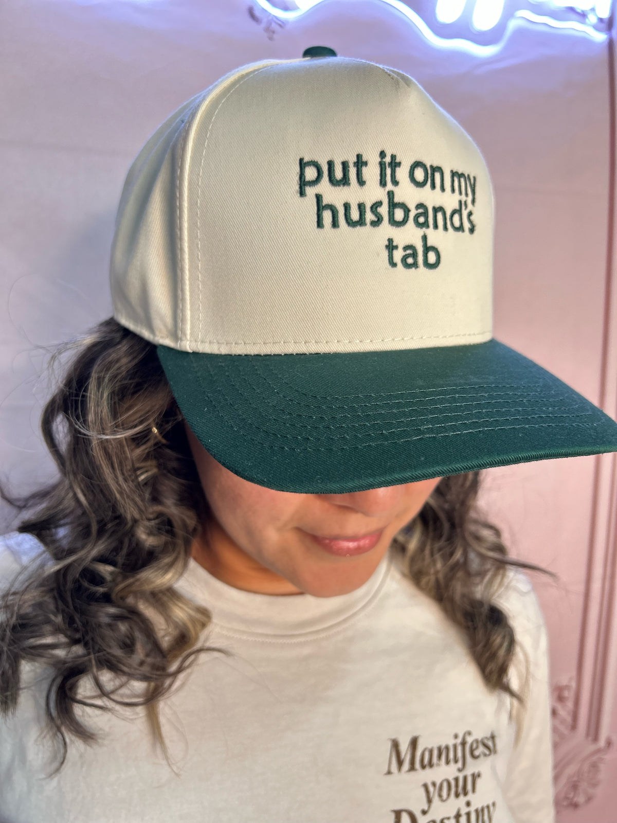 Charge It to Him Classic Snap-Back Hat