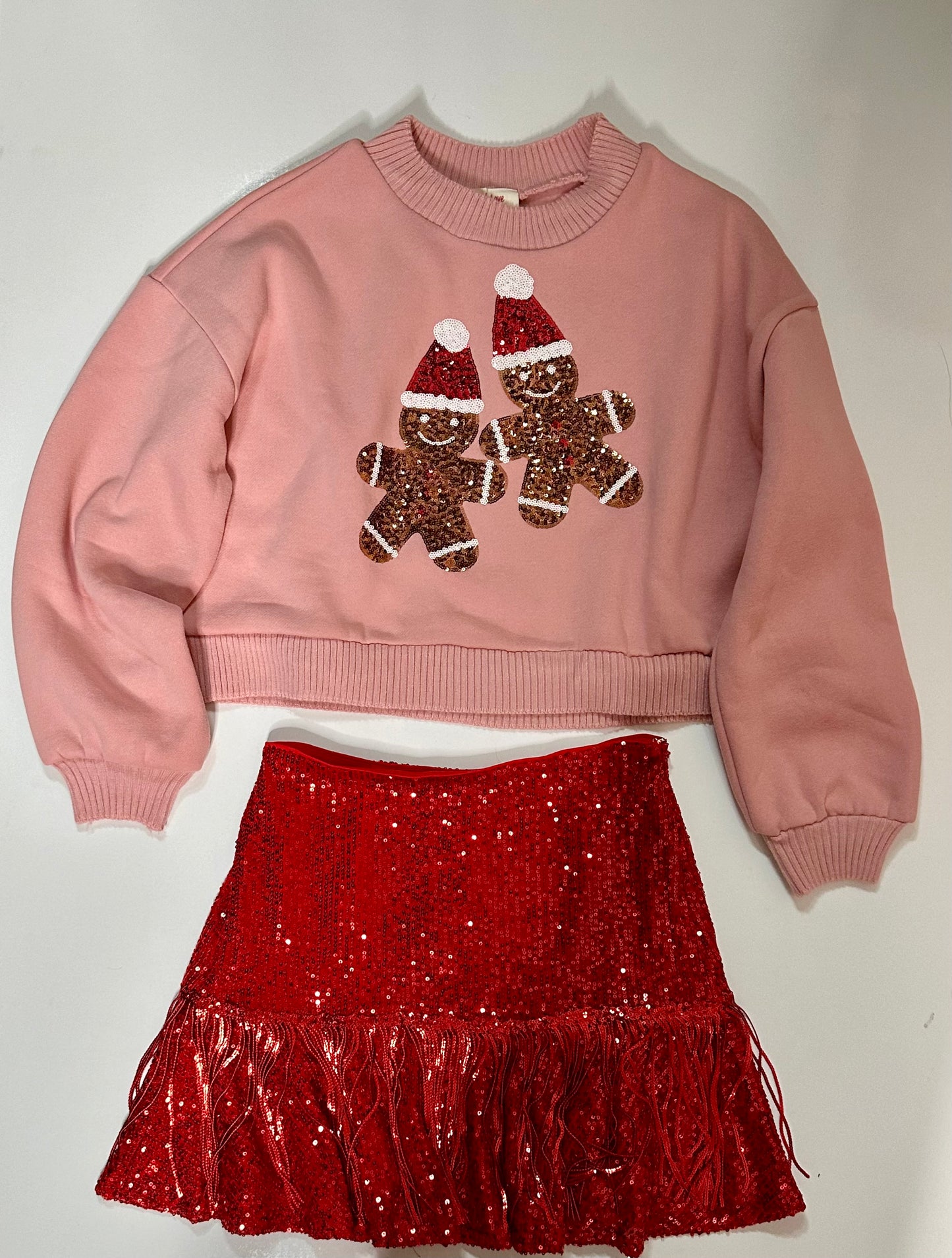 Spiced Melon Cozy Crop Sweater