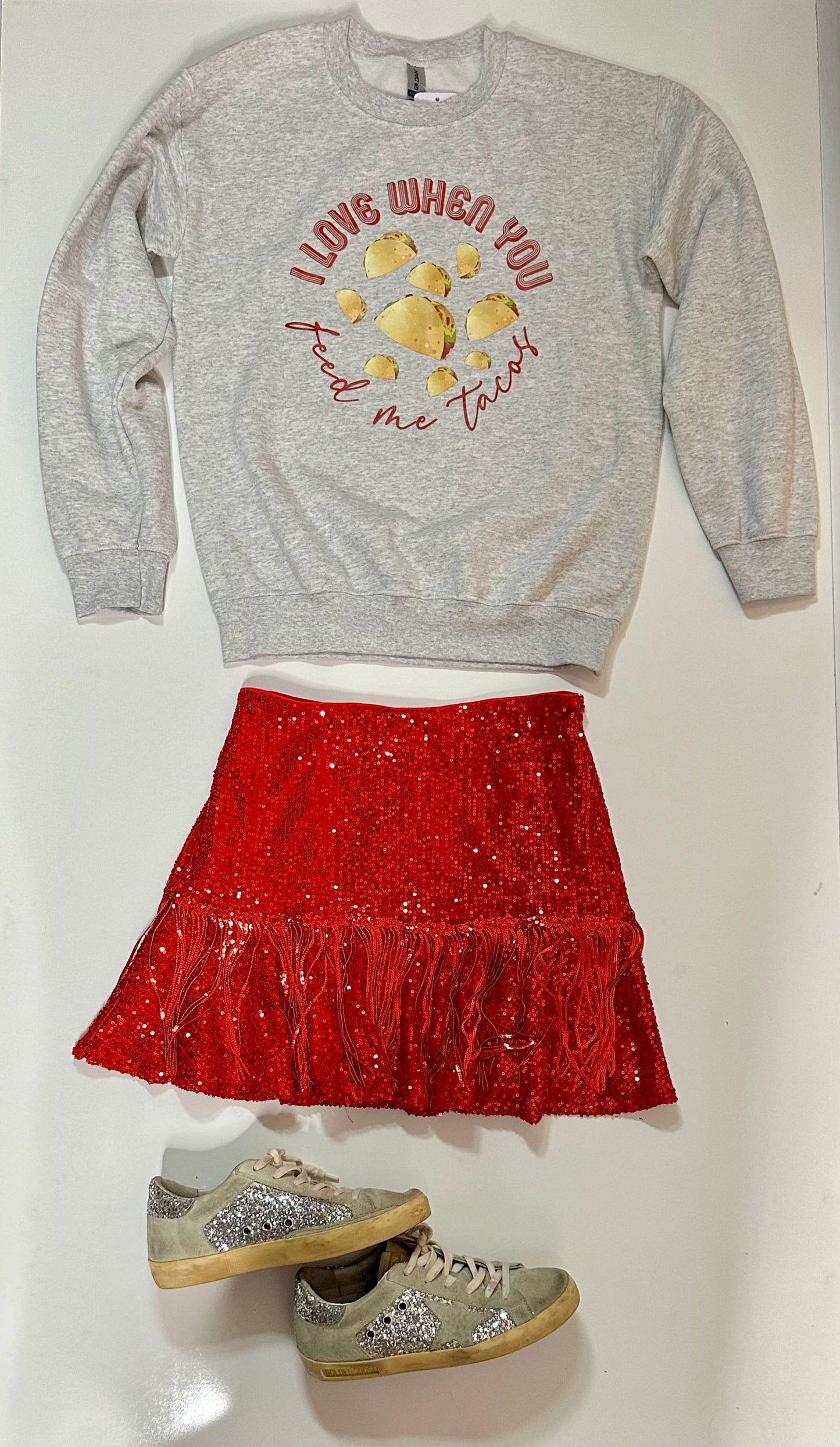 Scarlet Sizzle Skirt