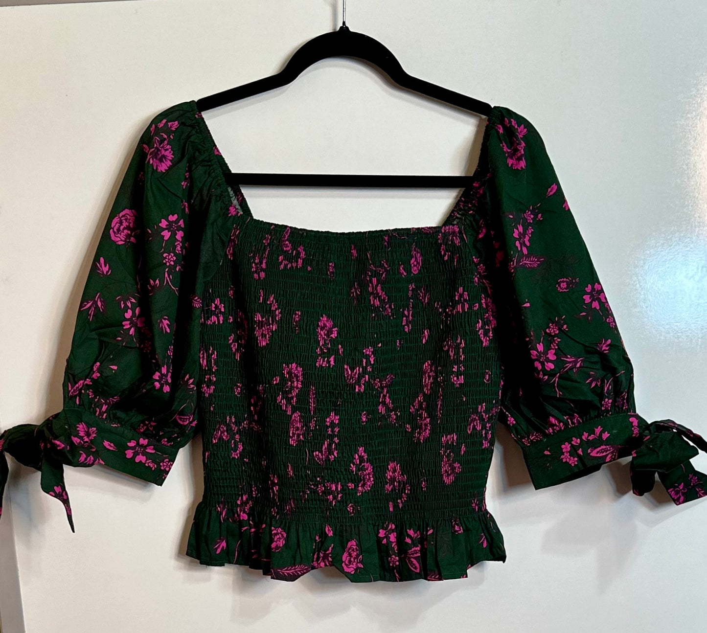 Flora Fling Peplum Top