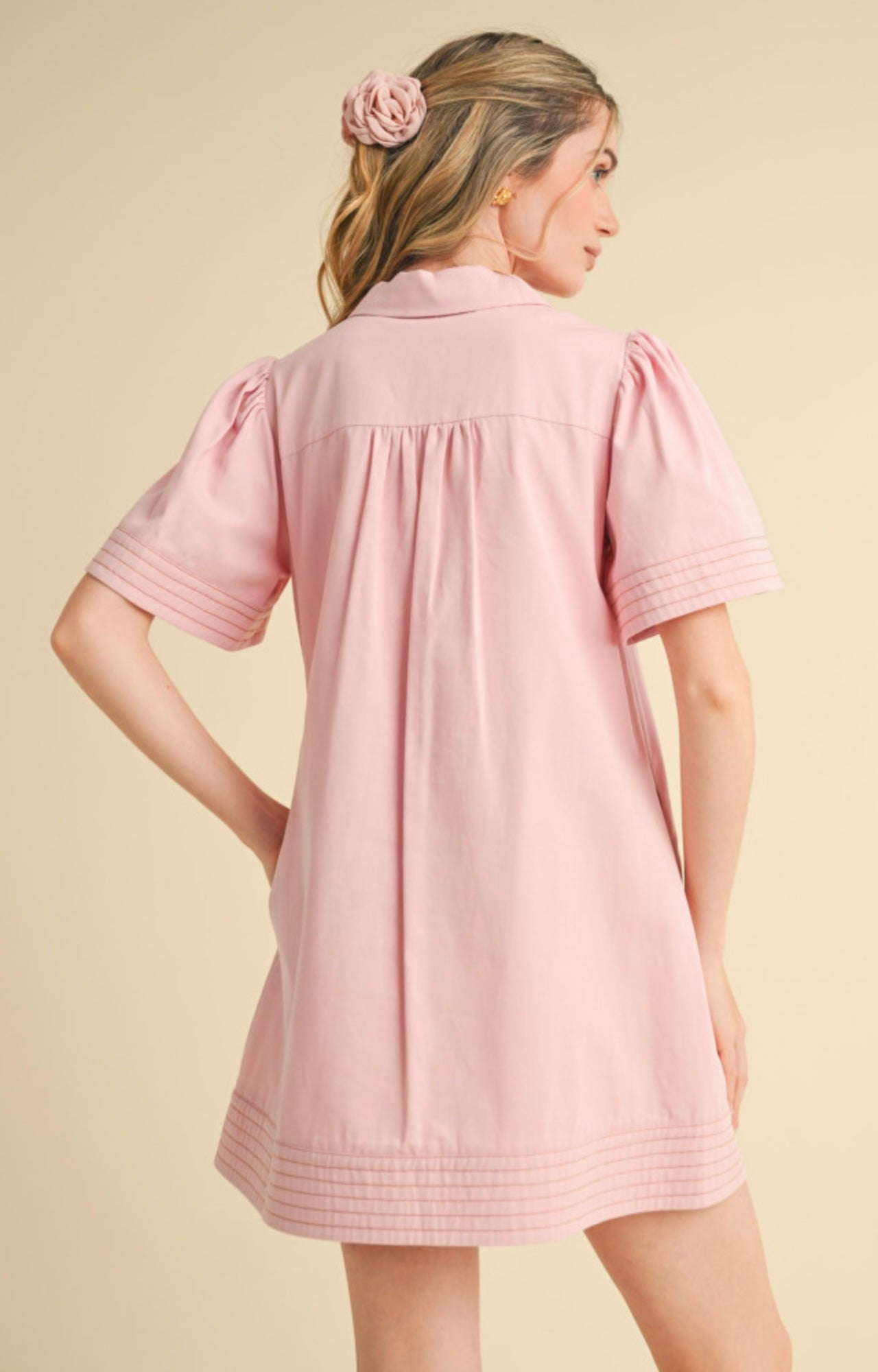 Threaded Taffy Mini Dress