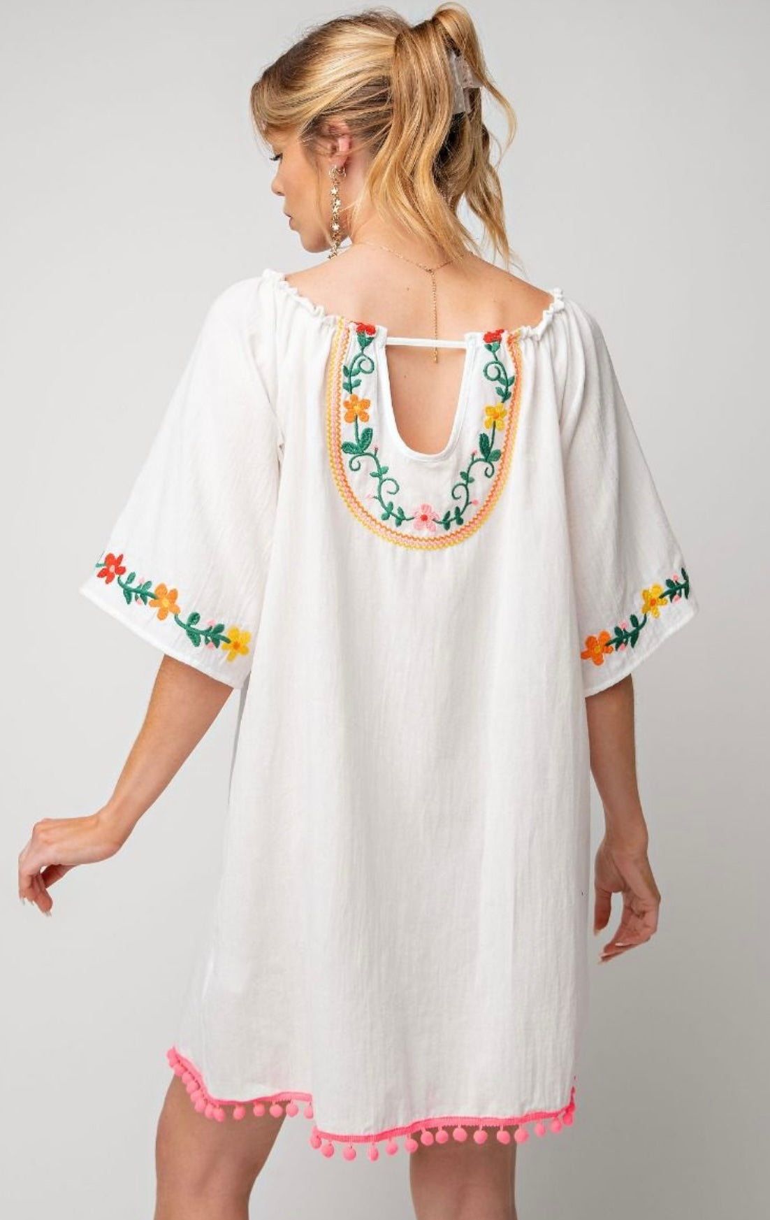 Pom Pom Paloma Short Dress