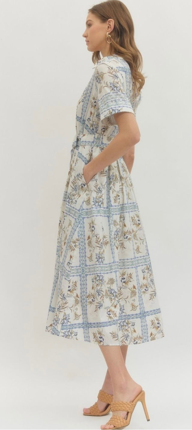 Sunday in Savannah Midi Dress
