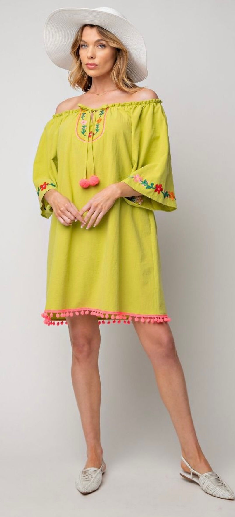 Pom Pom Paloma Short Dress