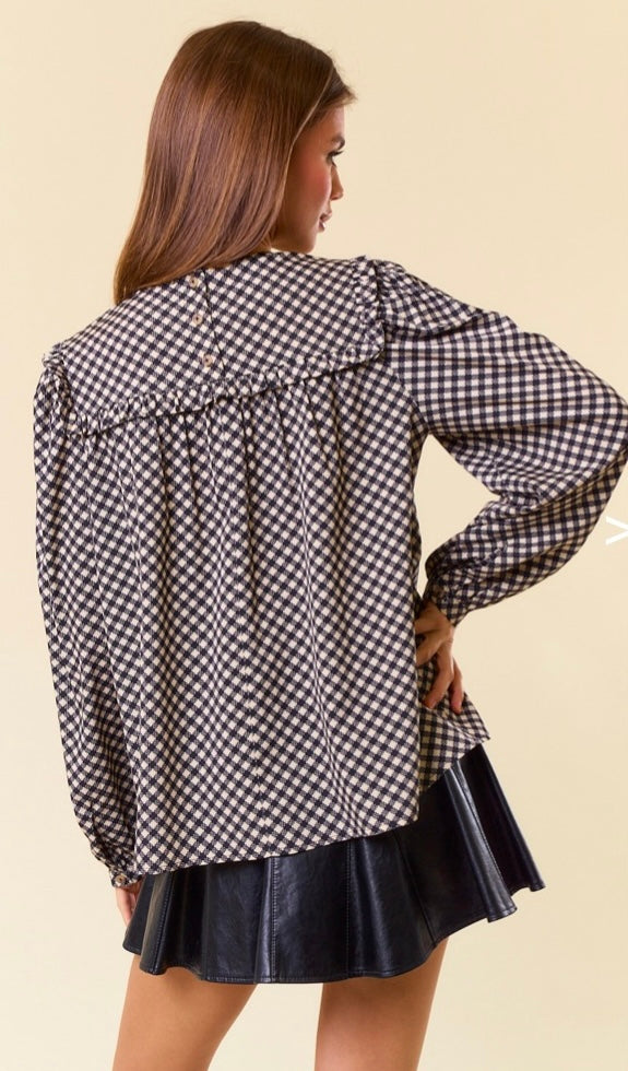 Plaid Perfection Blouse