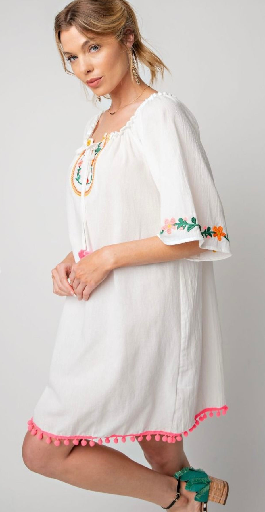 Pom Pom Paloma Short Dress