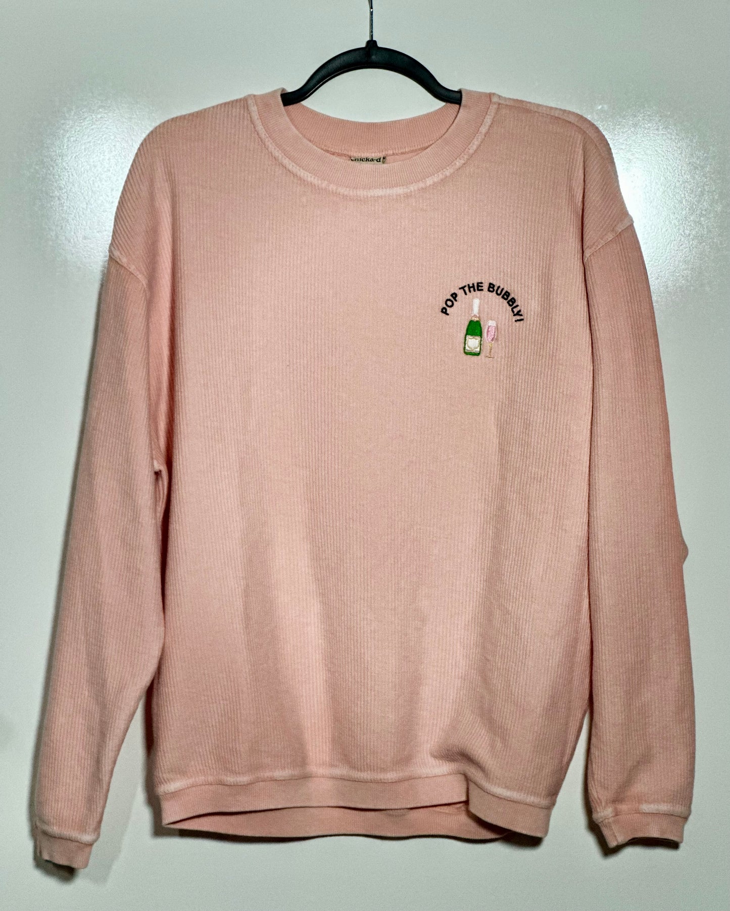 Peachy PoP The Bubbly Long Sleeve Comfy Shirt