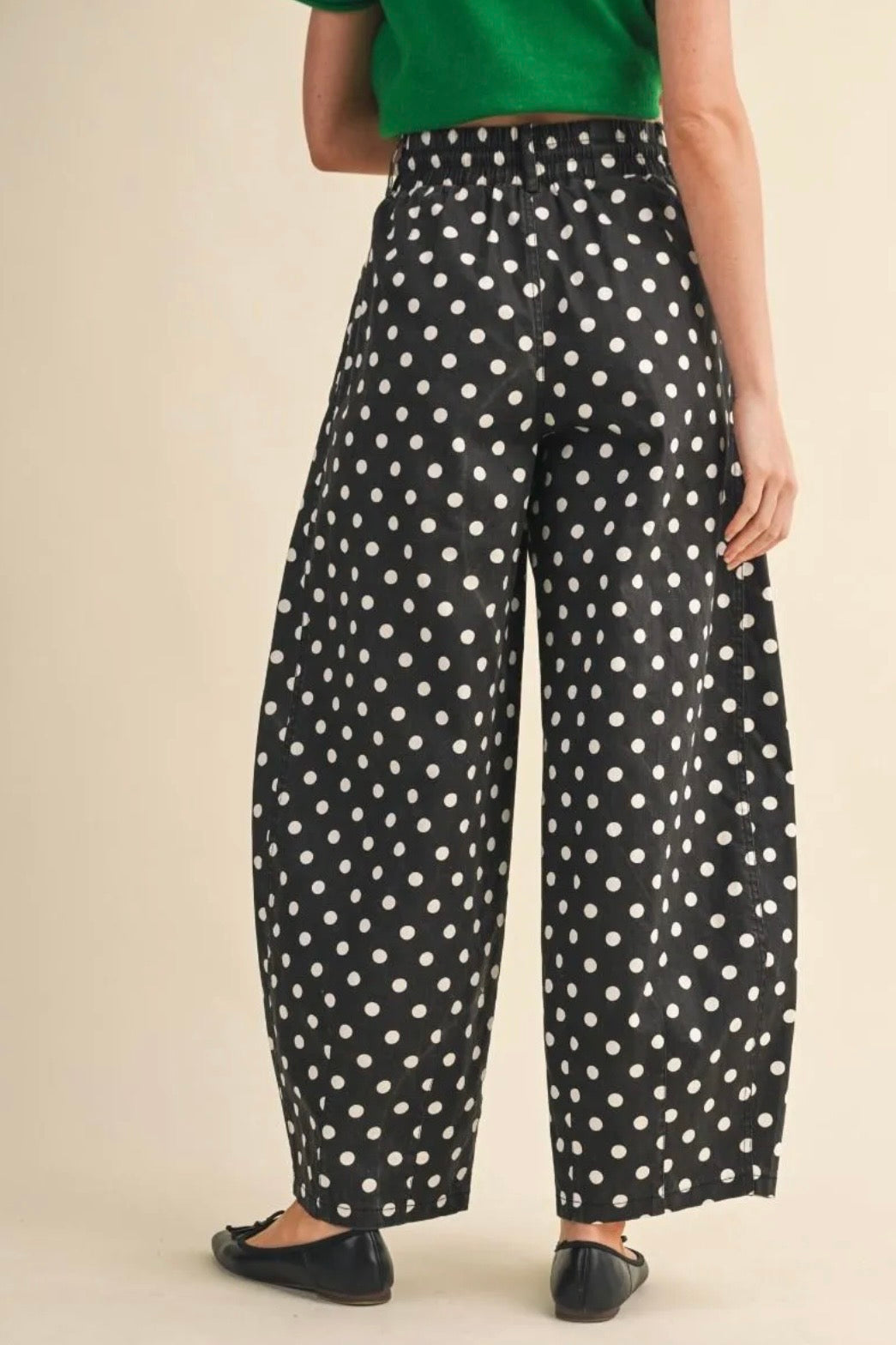 Dot Your Style Barrel Pants