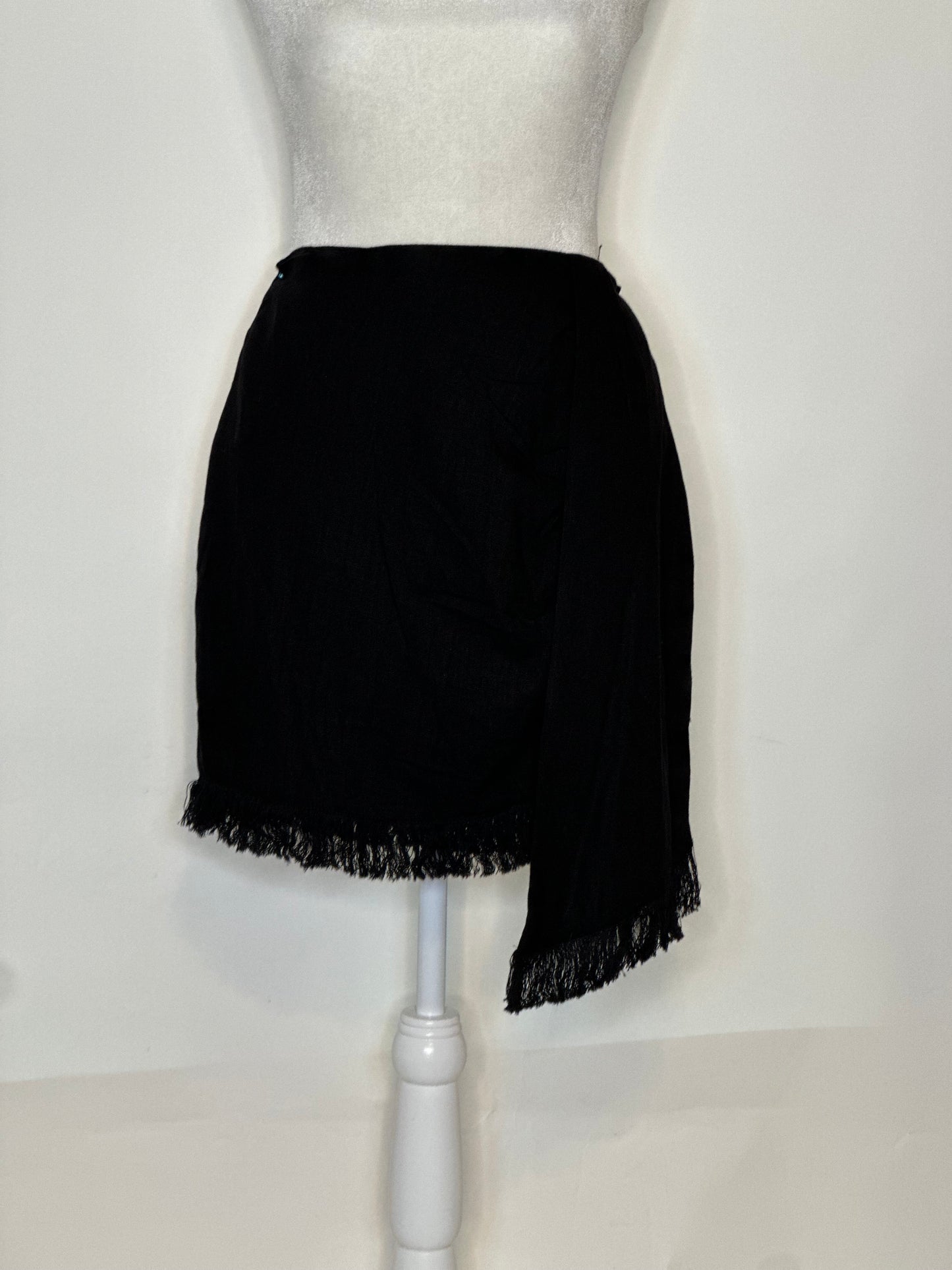 Tassel Trim Mini Skirt