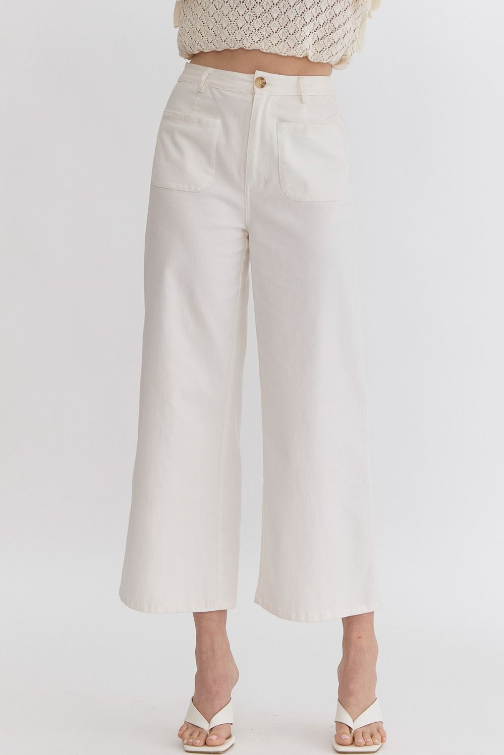 High Waisted Wide Leg Pants