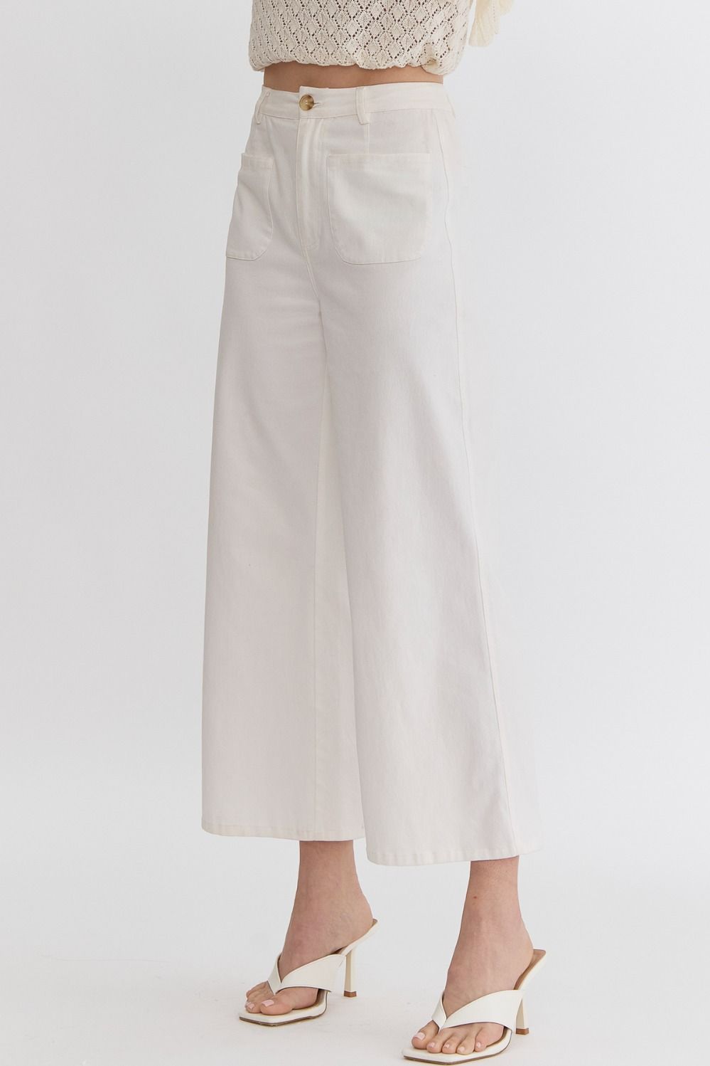 High Waisted Wide Leg Pants