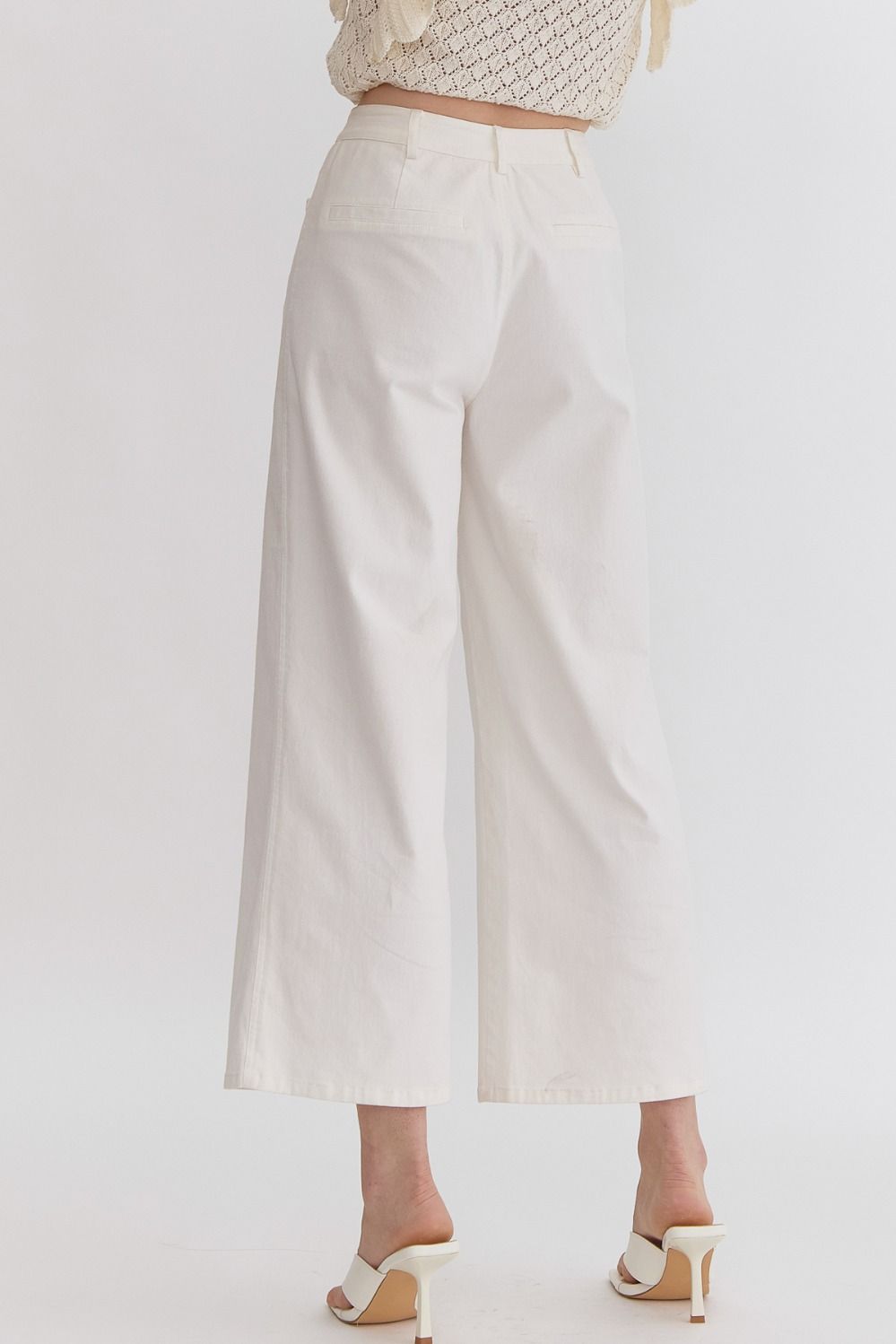 High Waisted Wide Leg Pants