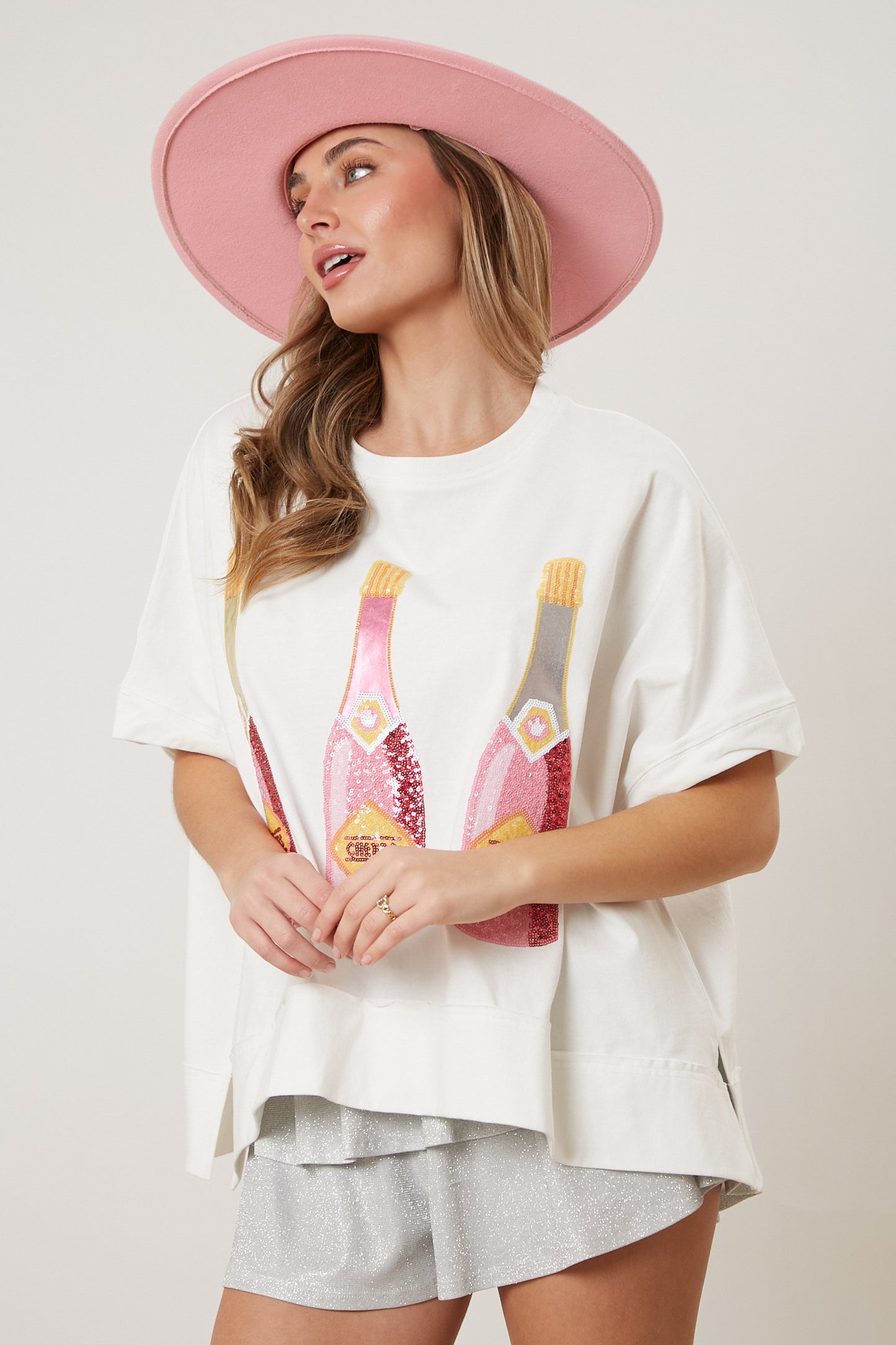 Prosecco Party Oversized Tee